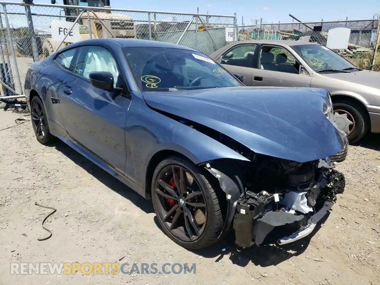 1 Photograph of a damaged car WBA83AP03NCH67305 BMW M4 2022