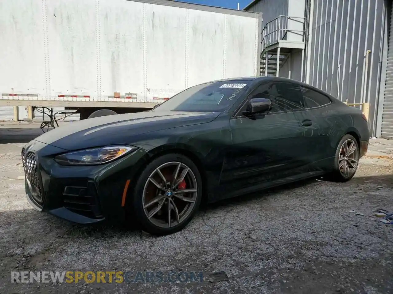 1 Photograph of a damaged car WBA83AP0XNCH61873 BMW M4 2022