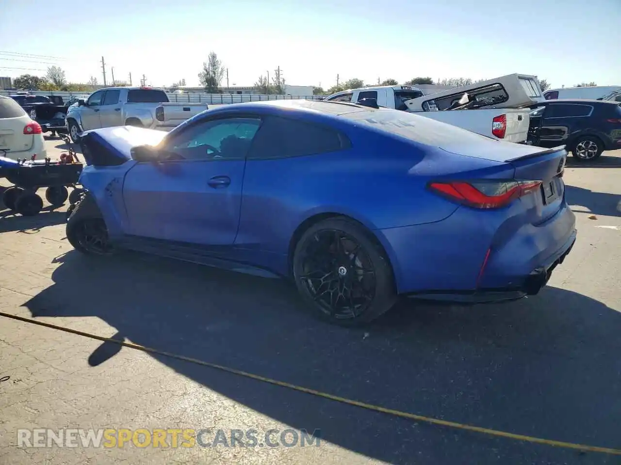 2 Photograph of a damaged car WBS33AZ00NCJ57782 BMW M4 2022