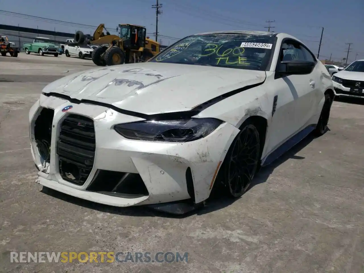 2 Photograph of a damaged car WBS43AZ01NCH78178 BMW M4 2022