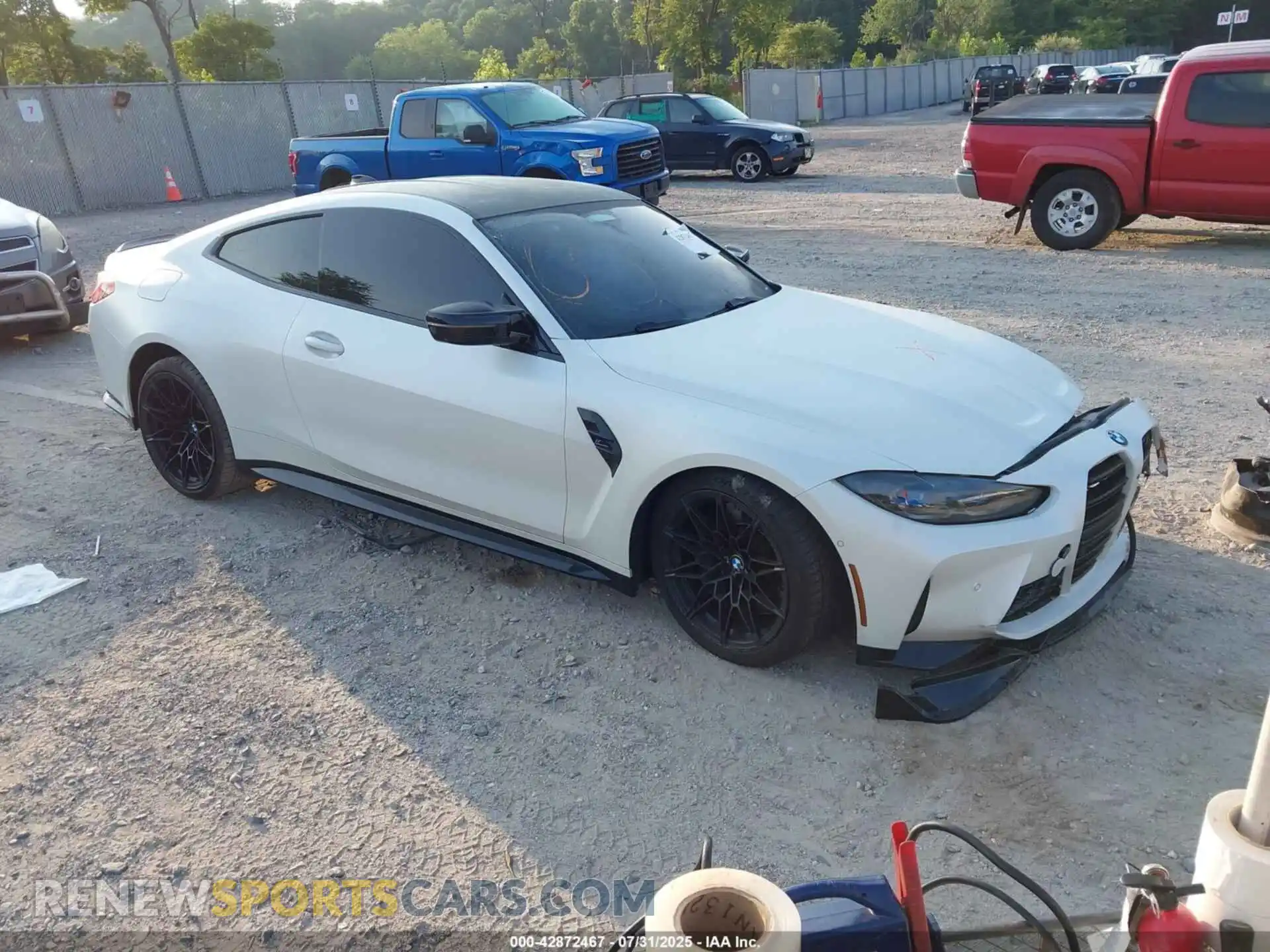 1 Photograph of a damaged car WBS43AZ03NCH97816 BMW M4 2022