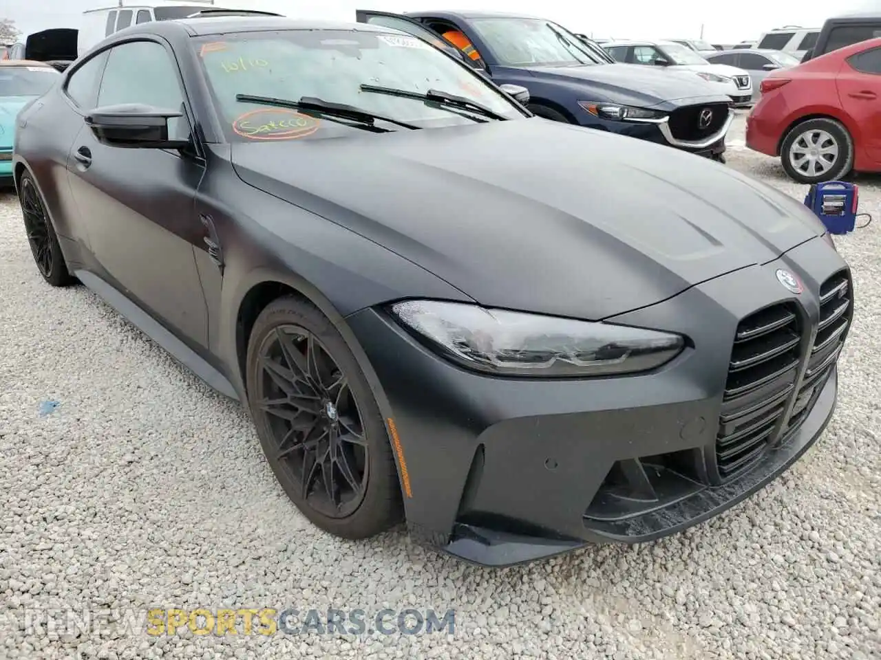 1 Photograph of a damaged car WBS43AZ04NCH86145 BMW M4 2022