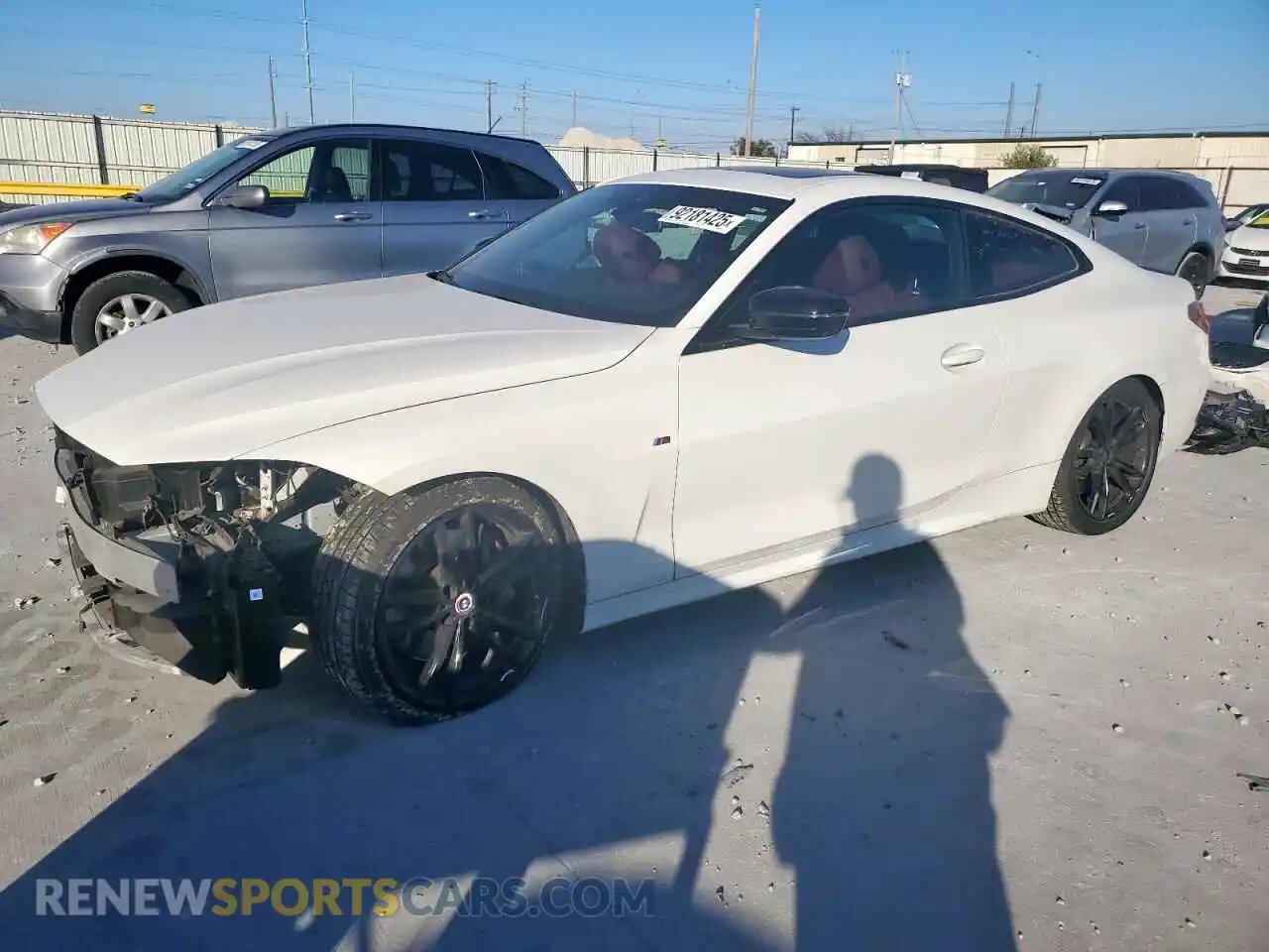 1 Photograph of a damaged car WBA13AR01PCM18500 BMW M4 2023