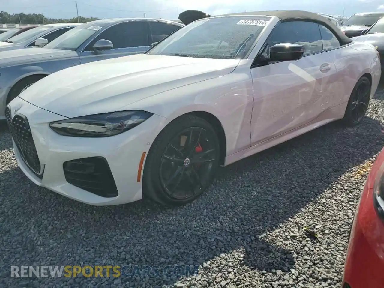 1 Photograph of a damaged car WBA53AT01PCL61211 BMW M4 2023