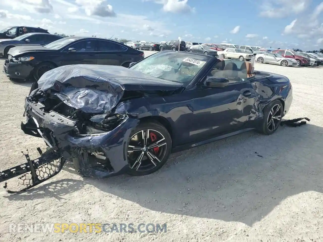 1 Photograph of a damaged car WBA53AT03PCL15153 BMW M4 2023