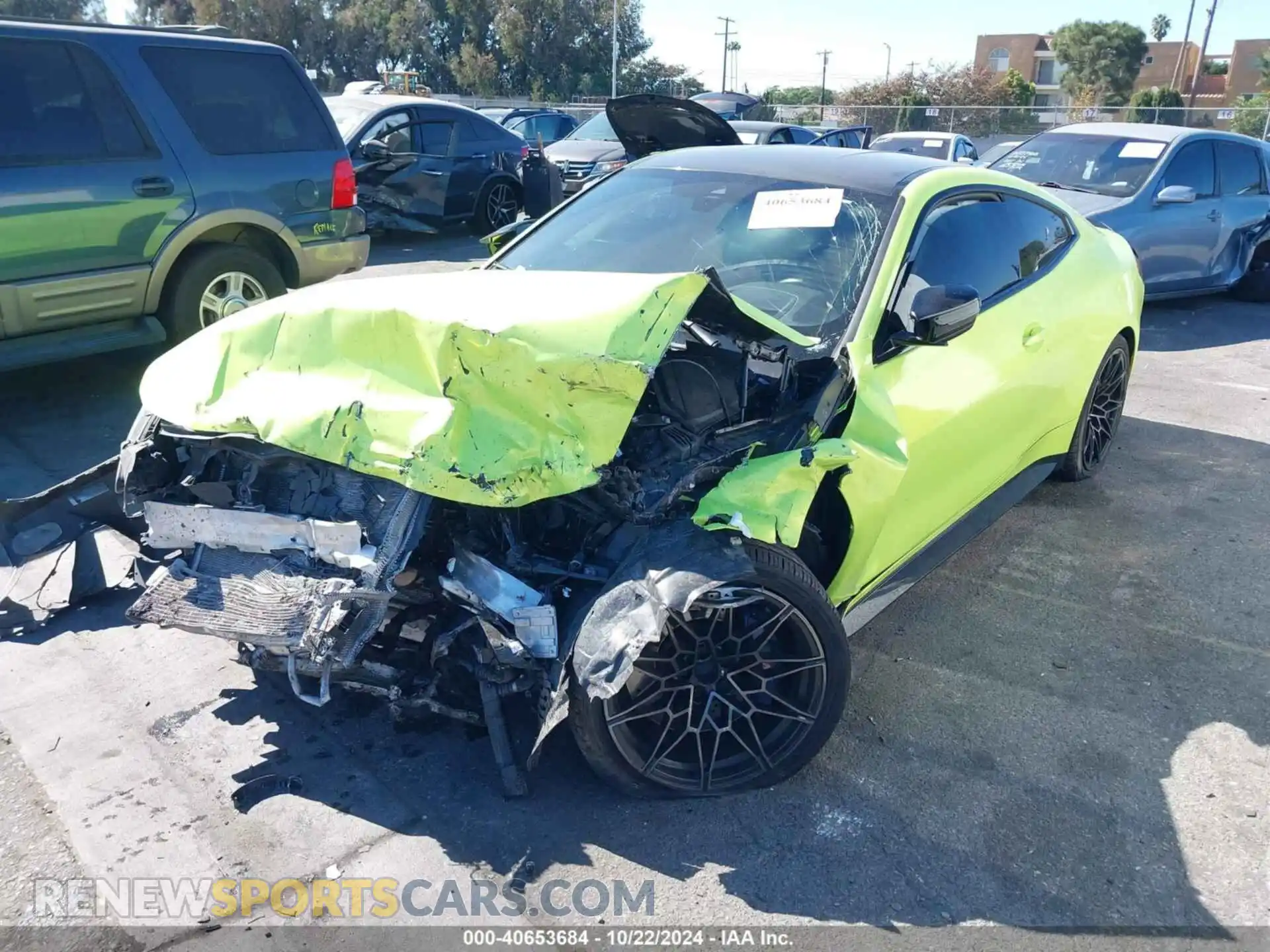 2 Photograph of a damaged car WBS33AZ00PCL63199 BMW M4 2023