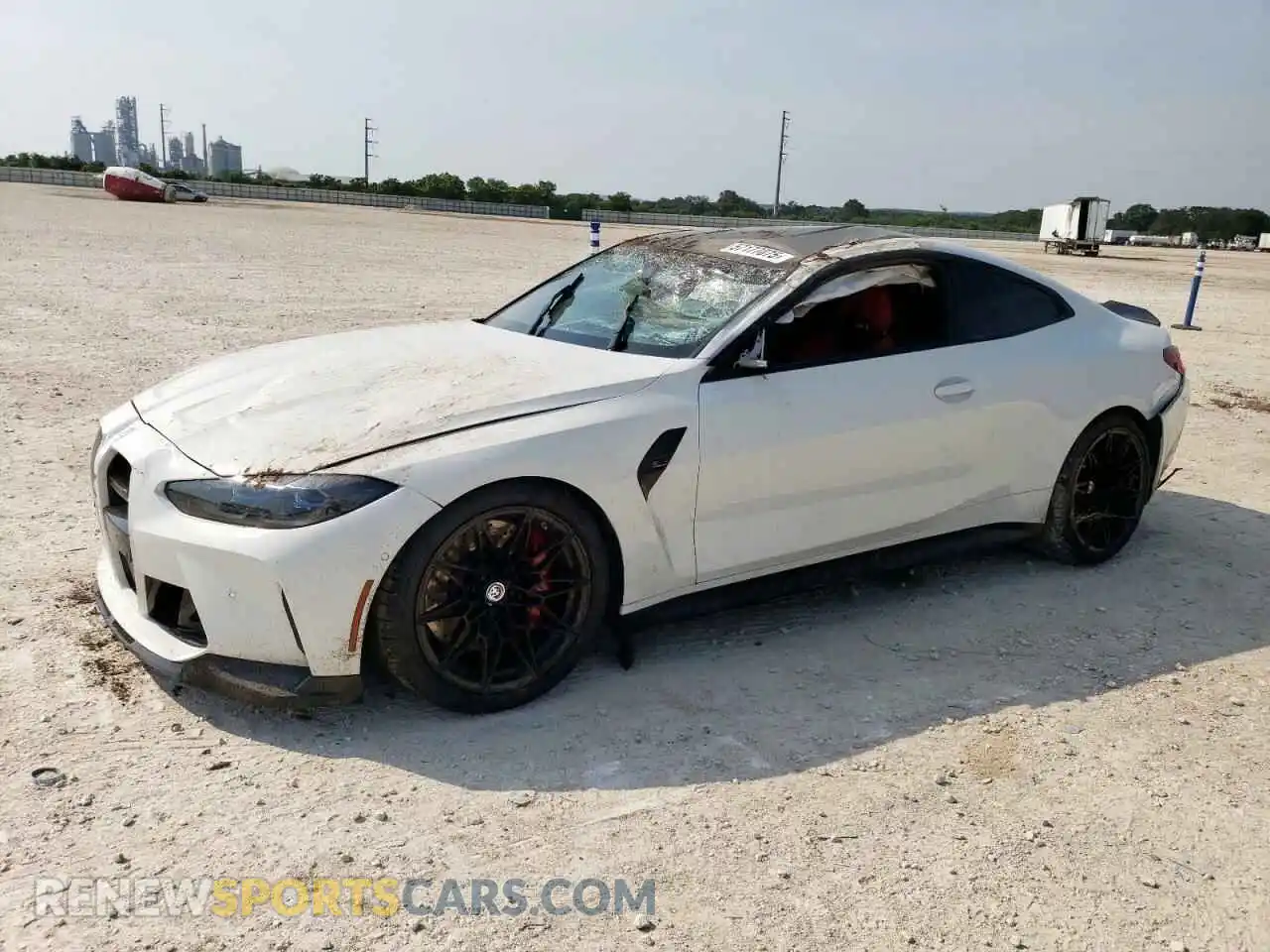 1 Photograph of a damaged car WBS33AZ01PCL73739 BMW M4 2023