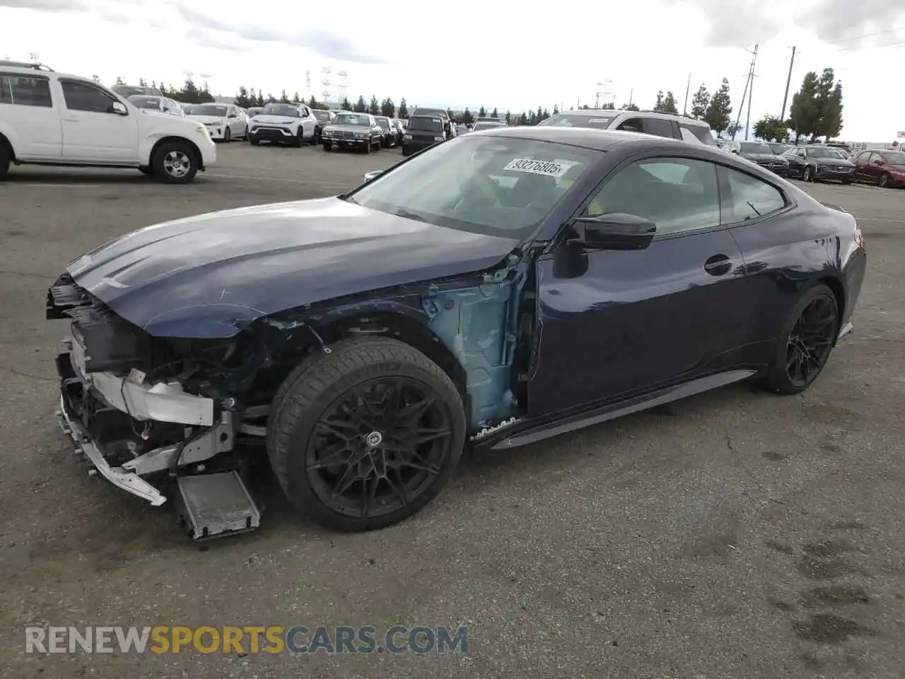 1 Photograph of a damaged car WBS33AZ03PCM17210 BMW M4 2023