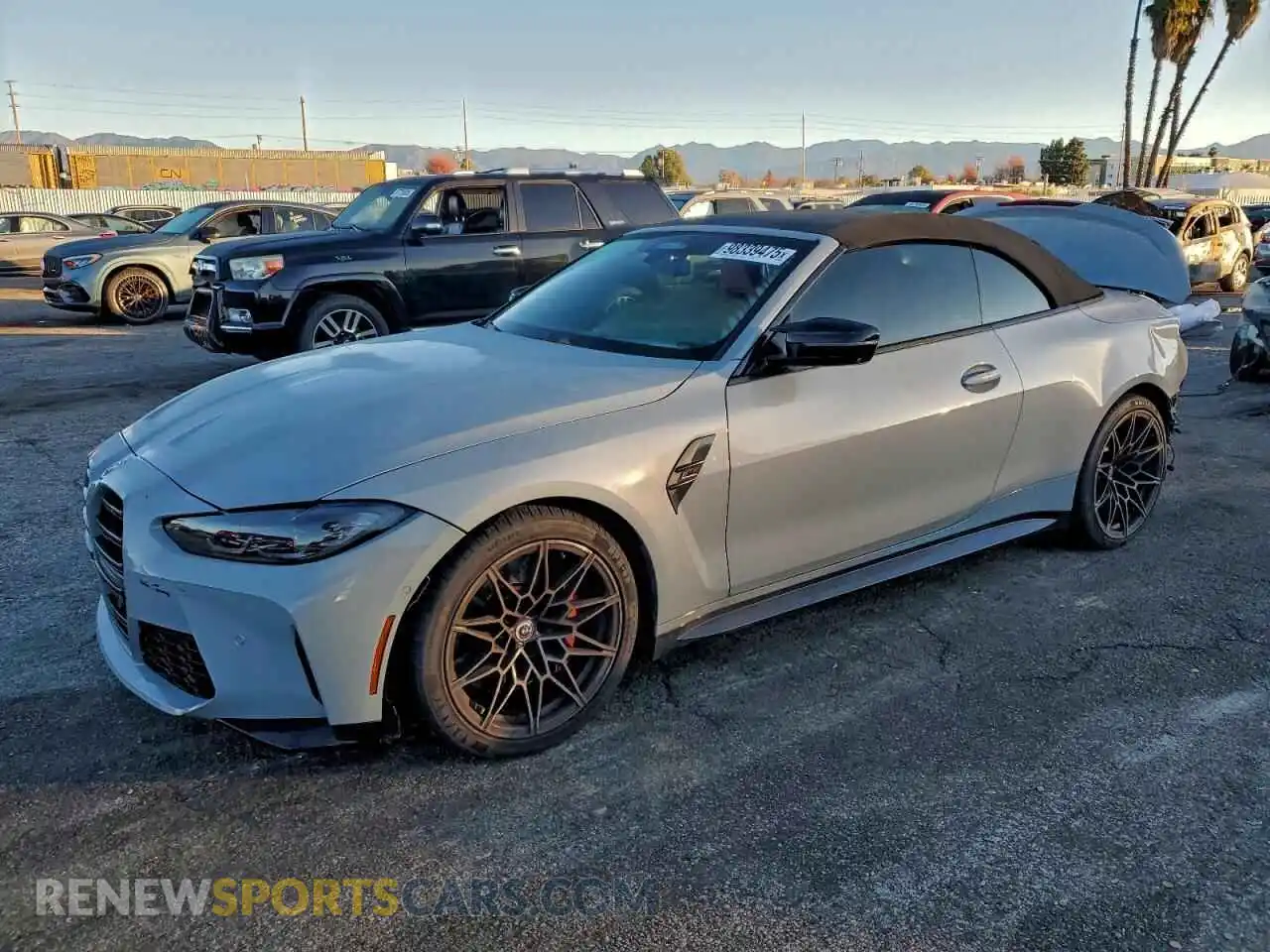 1 Photograph of a damaged car WBS33BA01PCL70972 BMW M4 2023