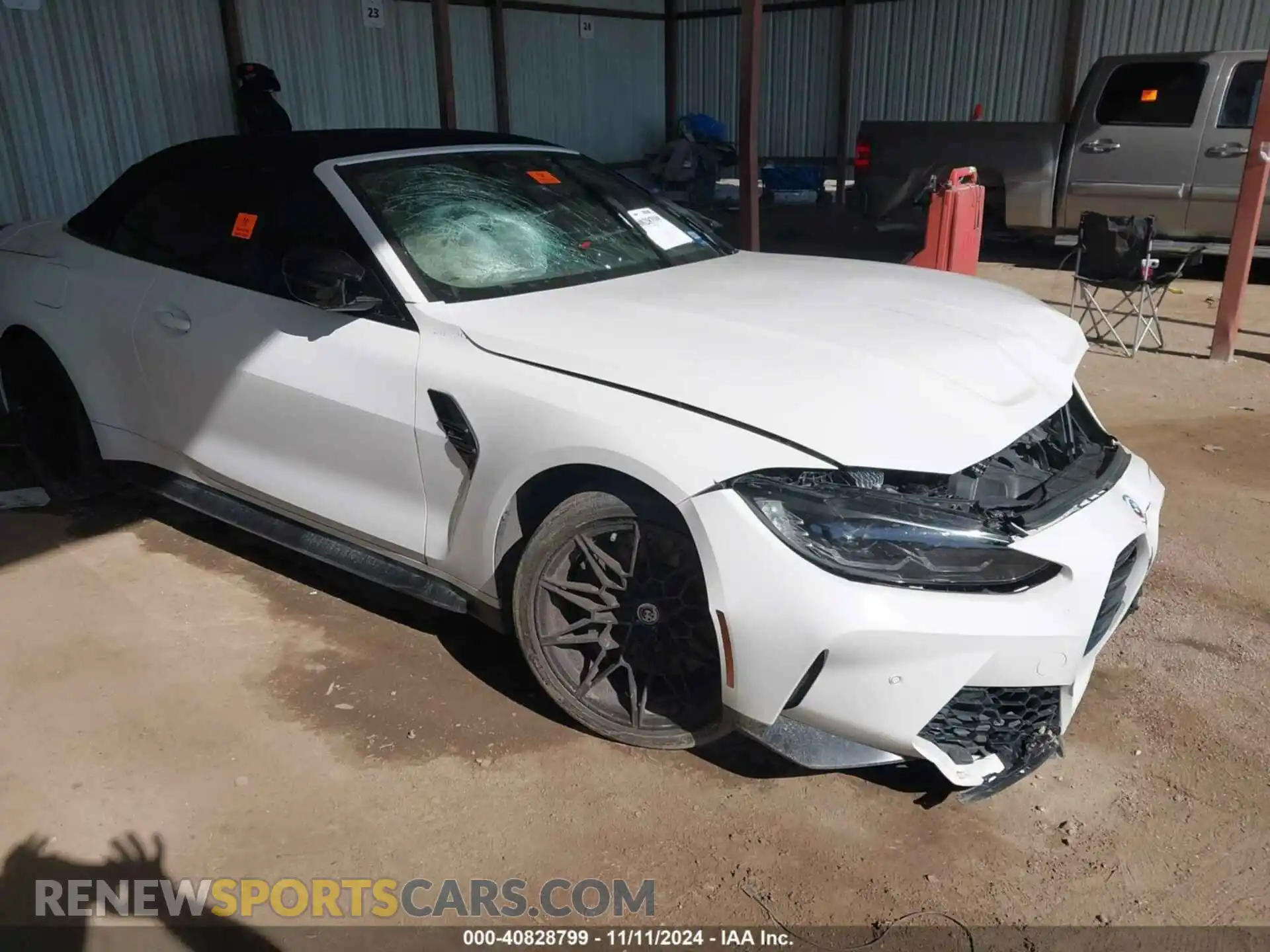 1 Photograph of a damaged car WBS33BA06PCL19550 BMW M4 2023