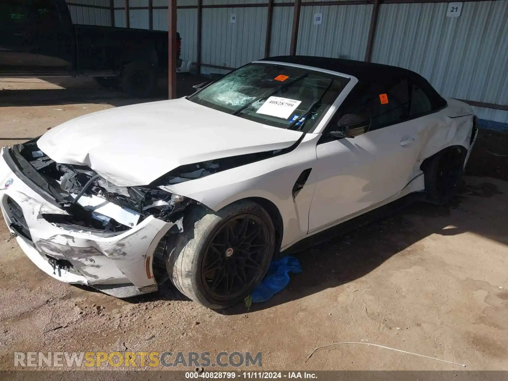 2 Photograph of a damaged car WBS33BA06PCL19550 BMW M4 2023