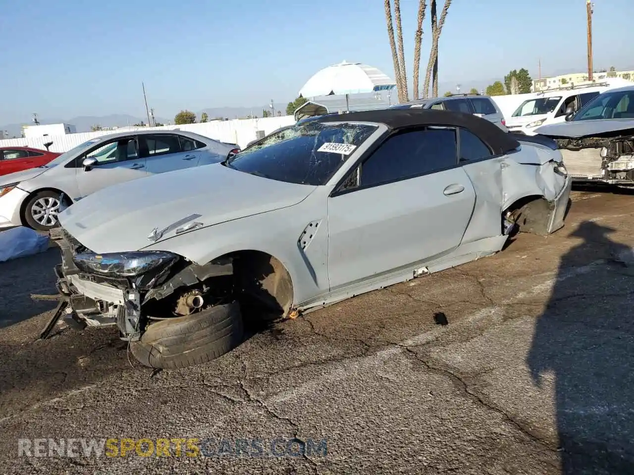 1 Photograph of a damaged car WBS33BA06PCL43895 BMW M4 2023