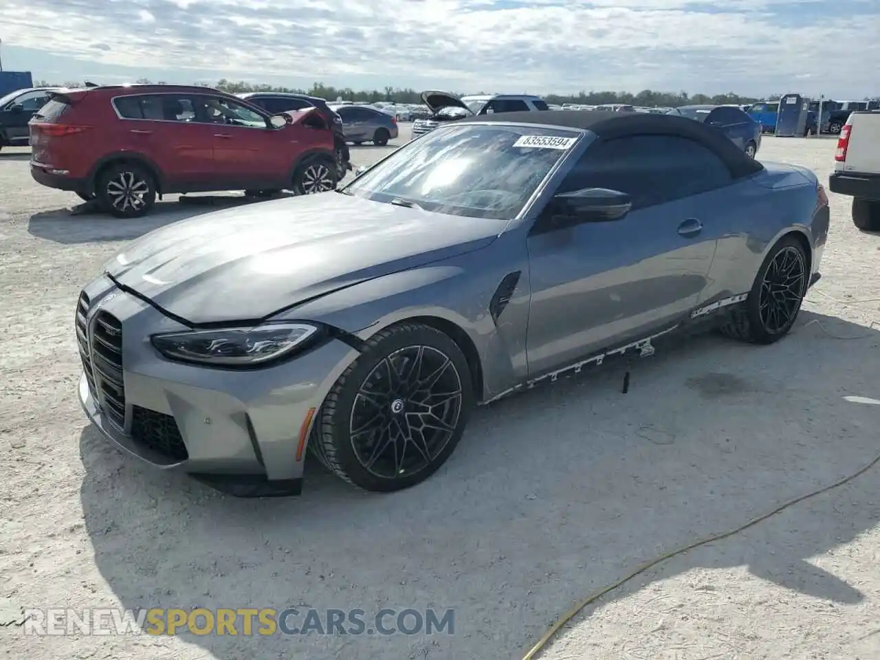 1 Photograph of a damaged car WBS33BA07PCL63105 BMW M4 2023