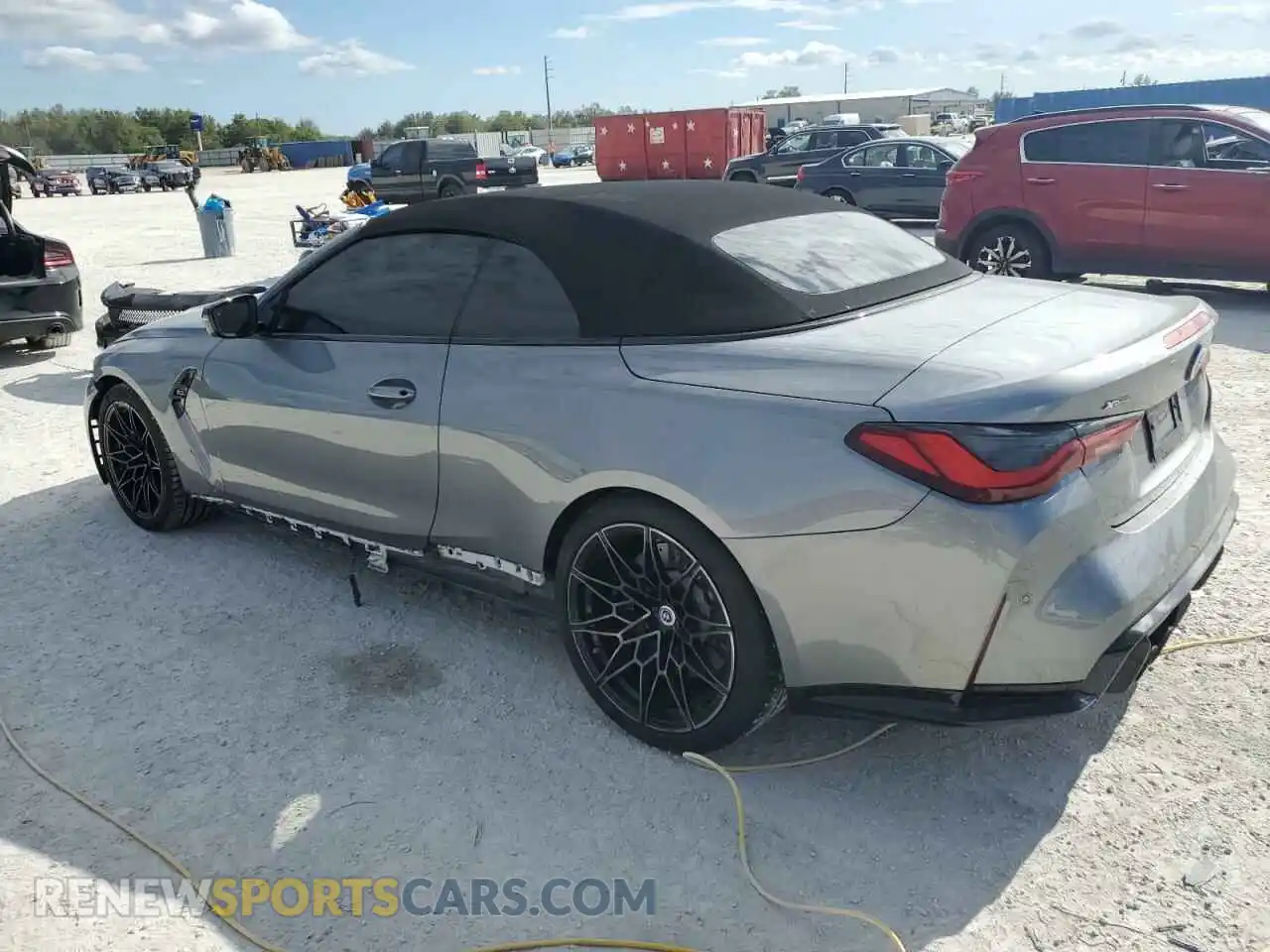 2 Photograph of a damaged car WBS33BA07PCL63105 BMW M4 2023