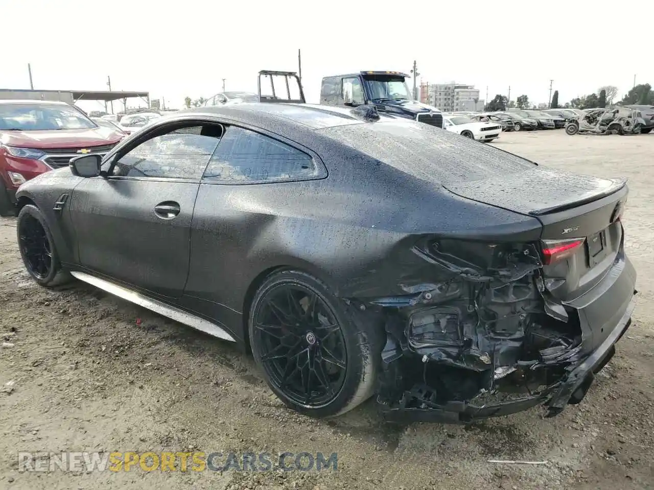 2 Photograph of a damaged car WBS43AZ02PCM18370 BMW M4 2023