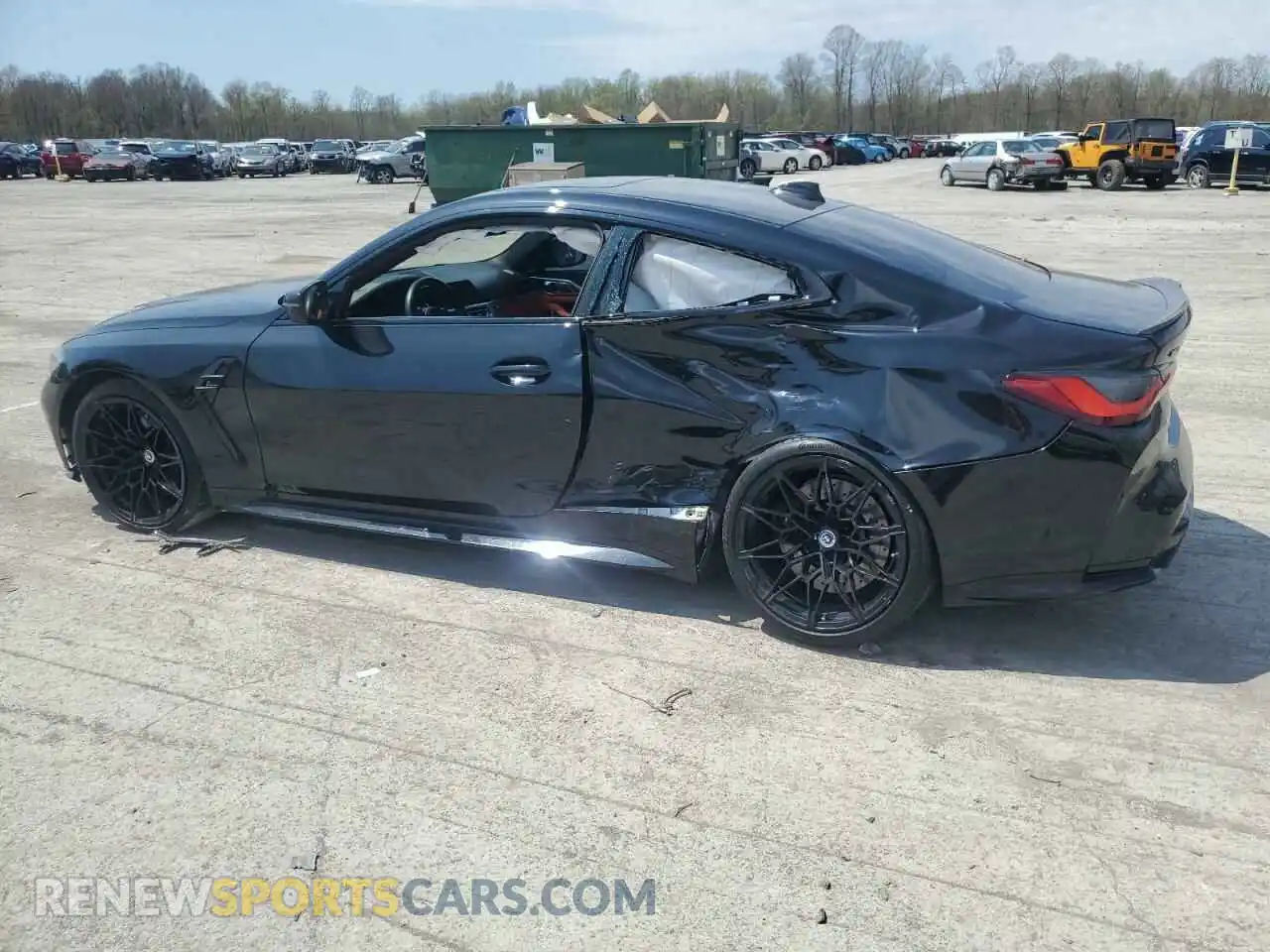 2 Photograph of a damaged car WBS43AZ03PCL22487 BMW M4 2023