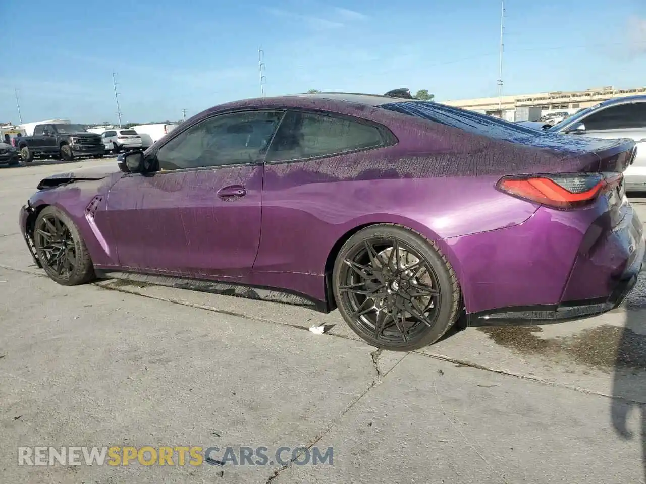 2 Photograph of a damaged car WBS43AZ03PCM33749 BMW M4 2023