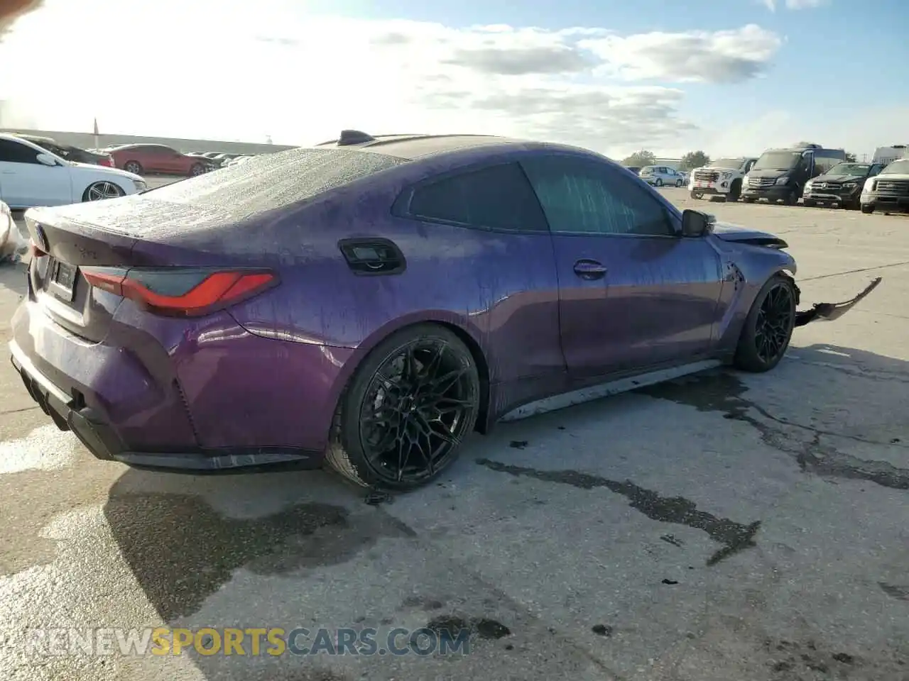 3 Photograph of a damaged car WBS43AZ03PCM33749 BMW M4 2023