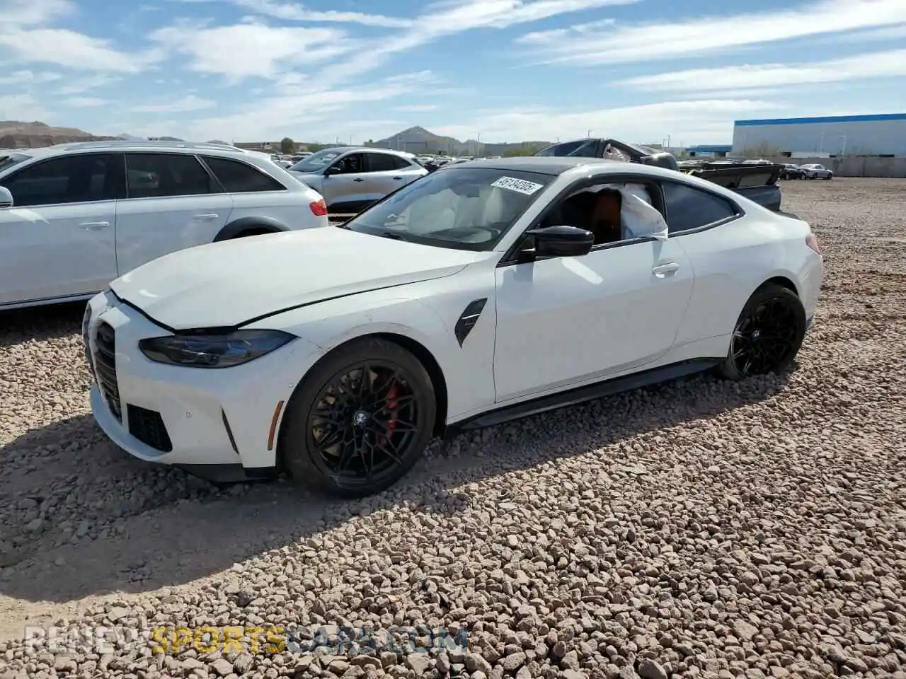 1 Photograph of a damaged car WBS43AZ05PCL79290 BMW M4 2023