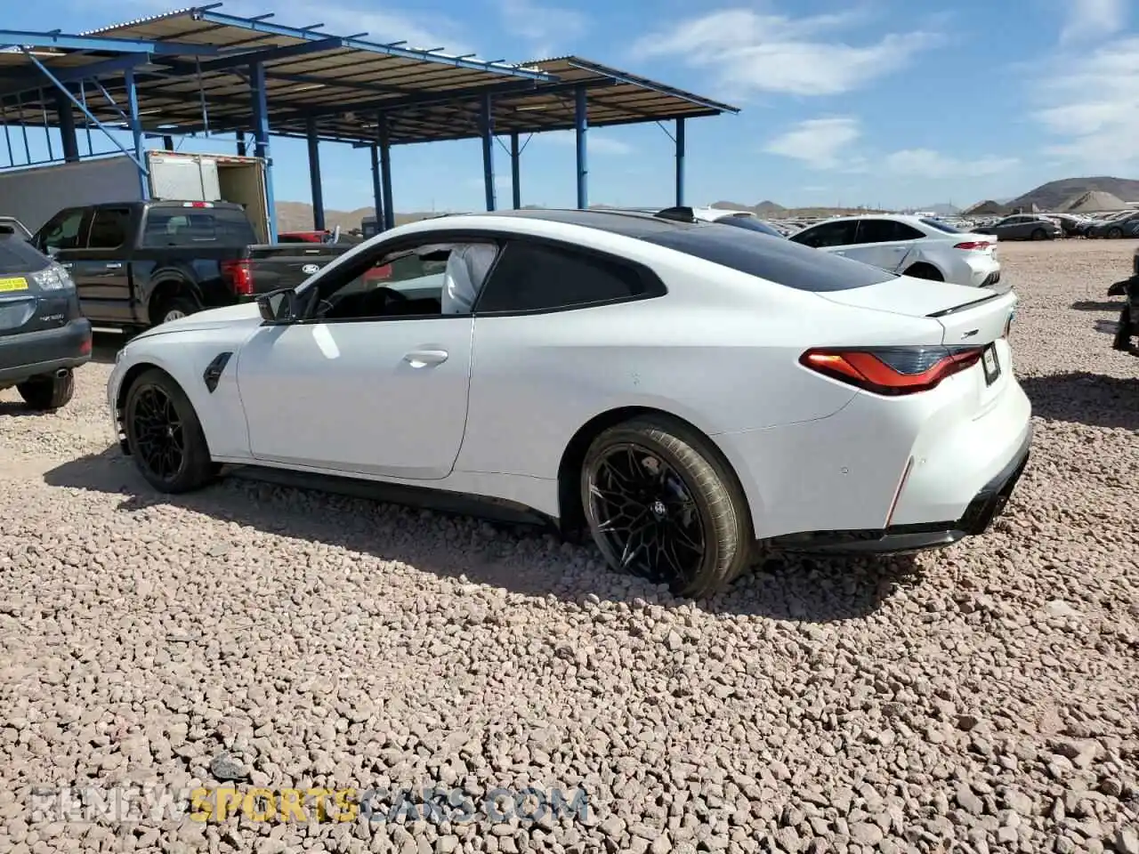 2 Photograph of a damaged car WBS43AZ05PCL79290 BMW M4 2023
