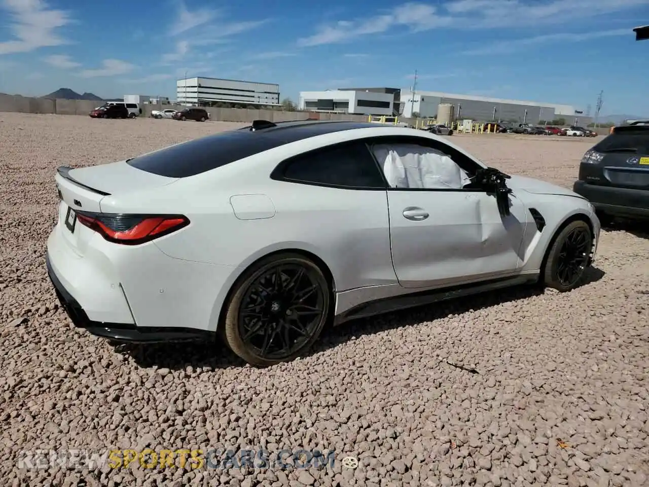 3 Photograph of a damaged car WBS43AZ05PCL79290 BMW M4 2023