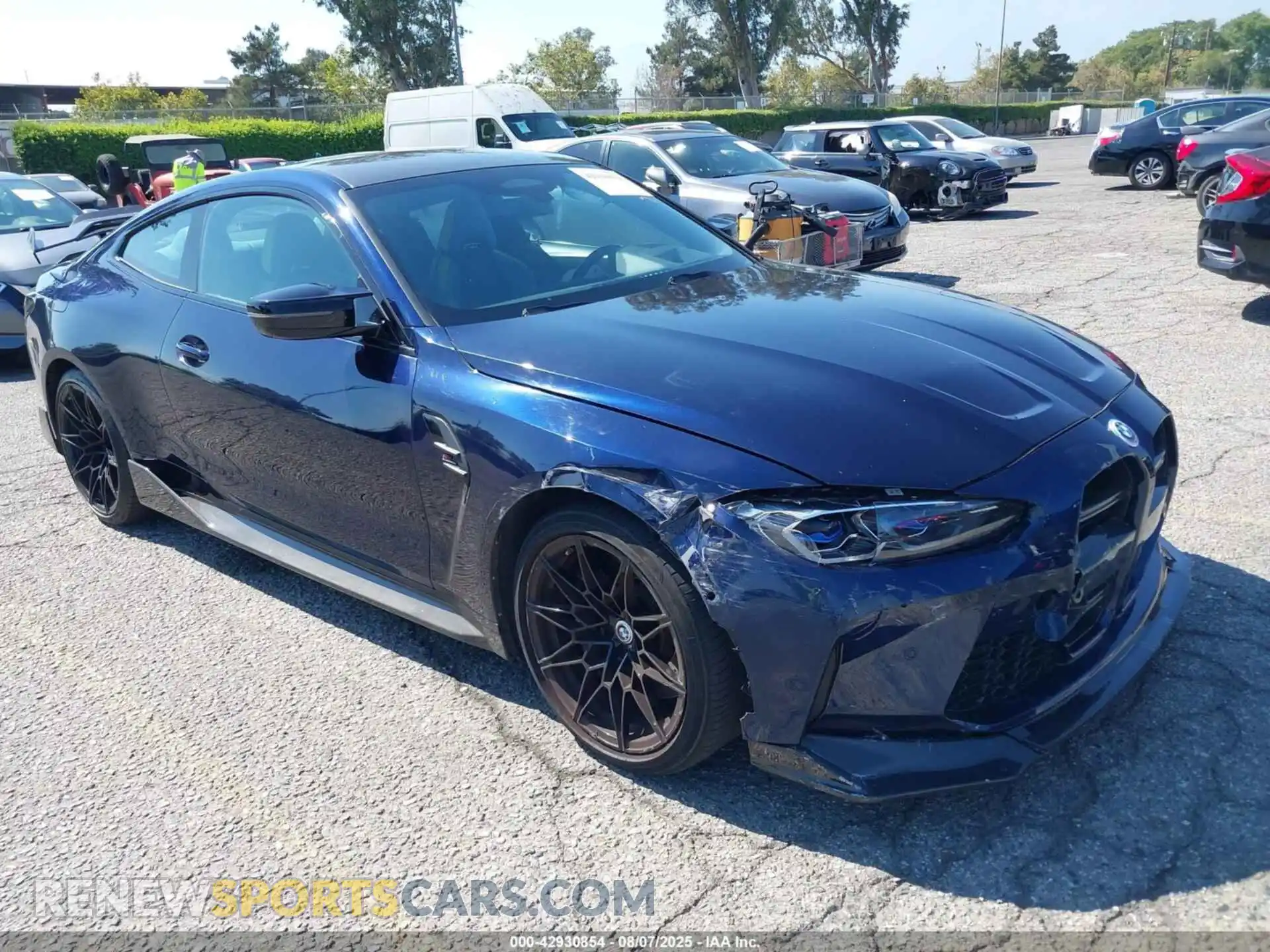 1 Photograph of a damaged car WBS43AZ06PCL69237 BMW M4 2023