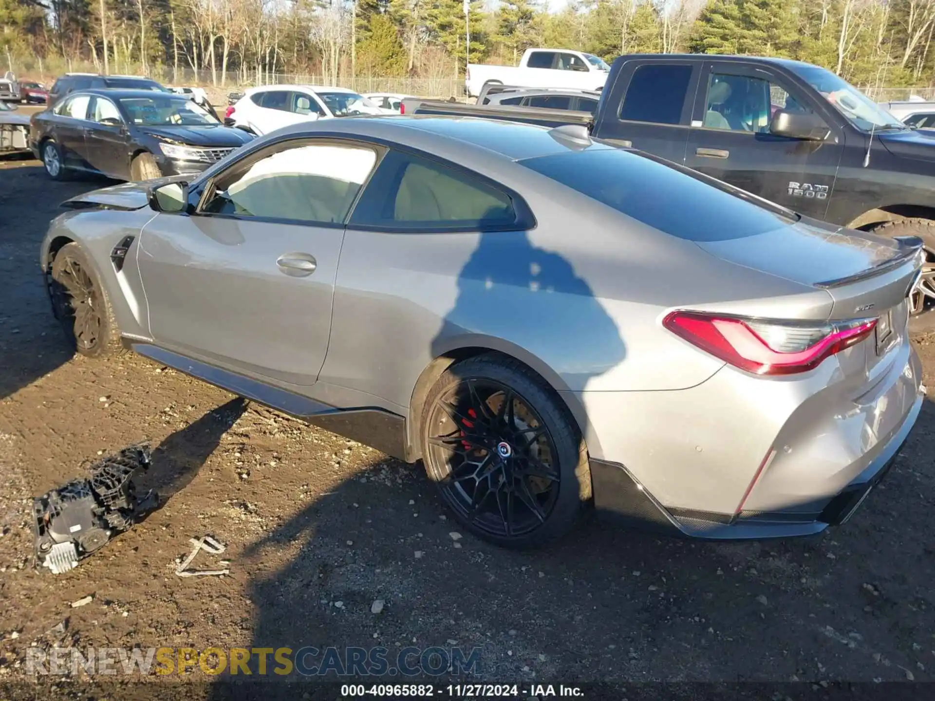 3 Photograph of a damaged car WBS43AZ09PCM25302 BMW M4 2023