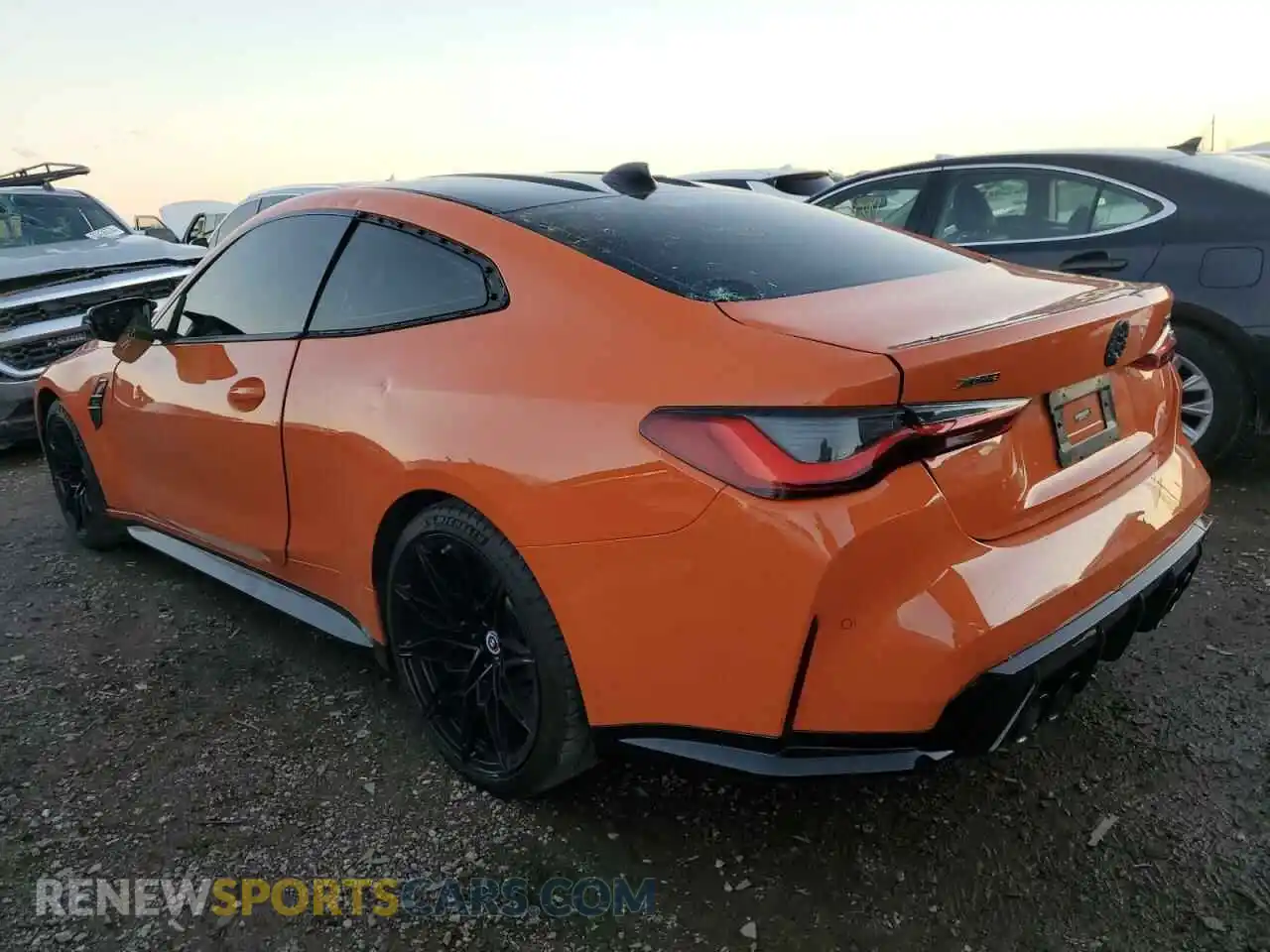 2 Photograph of a damaged car WBS43AZ0XPCM17189 BMW M4 2023
