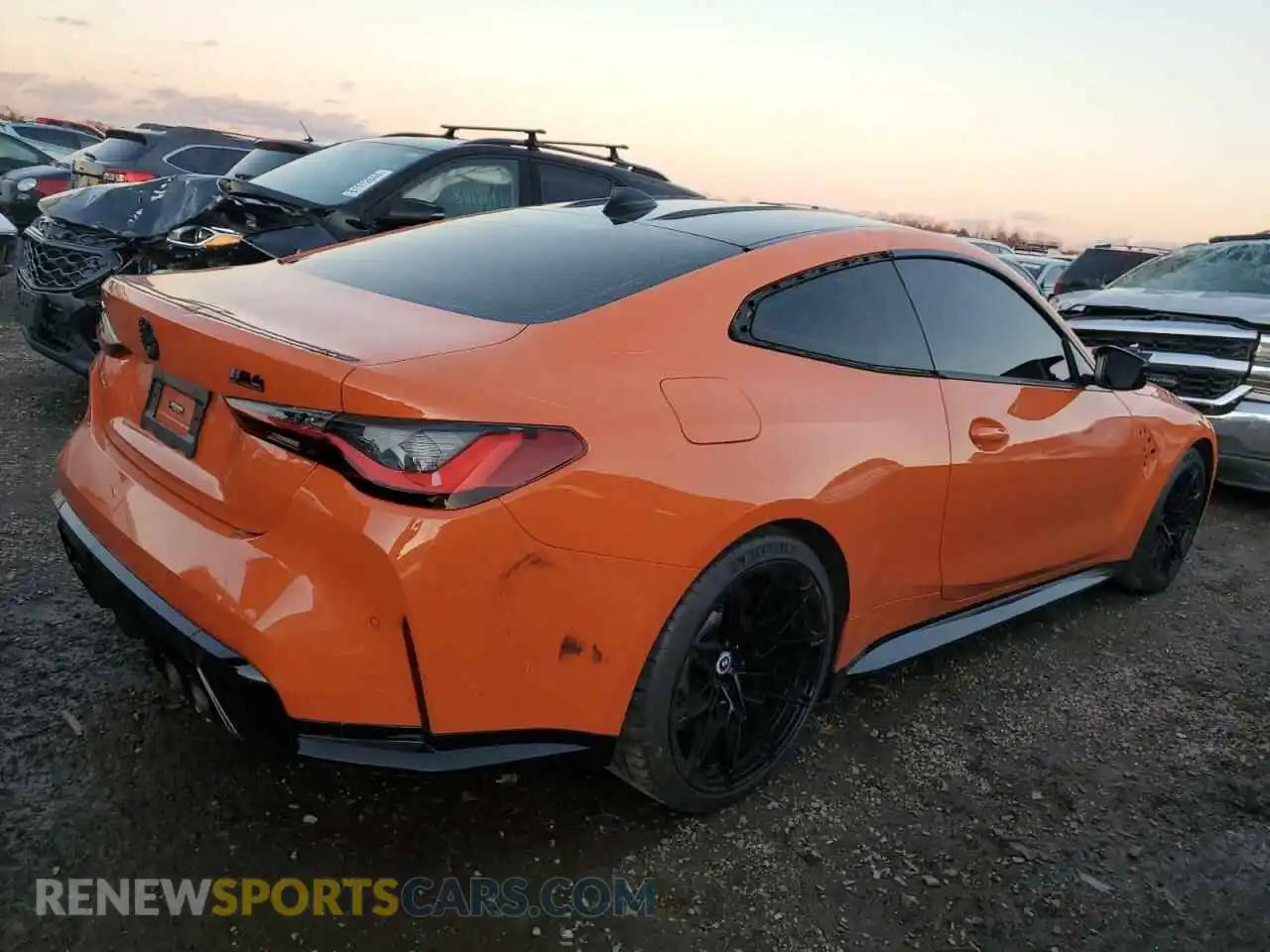 3 Photograph of a damaged car WBS43AZ0XPCM17189 BMW M4 2023