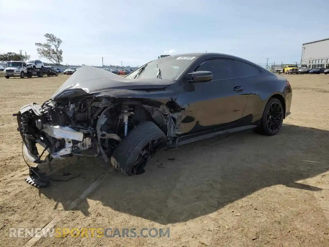 1 Photograph of a damaged car WBS43AZ0XPCM48023 BMW M4 2023