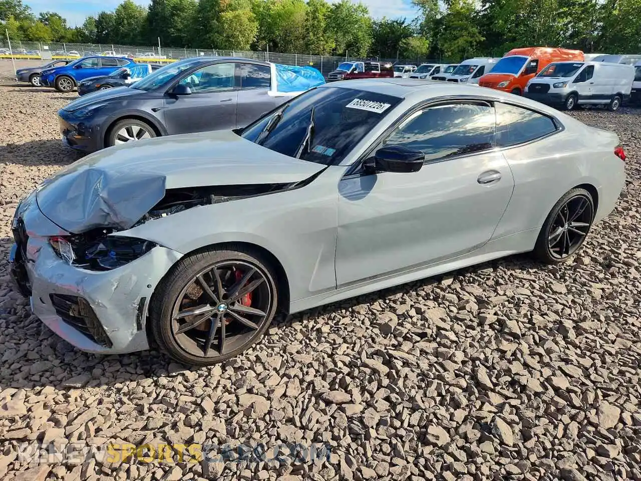 1 Фотография поврежденного автомобиля WBA13AR05RCN86871 BMW M4 2024