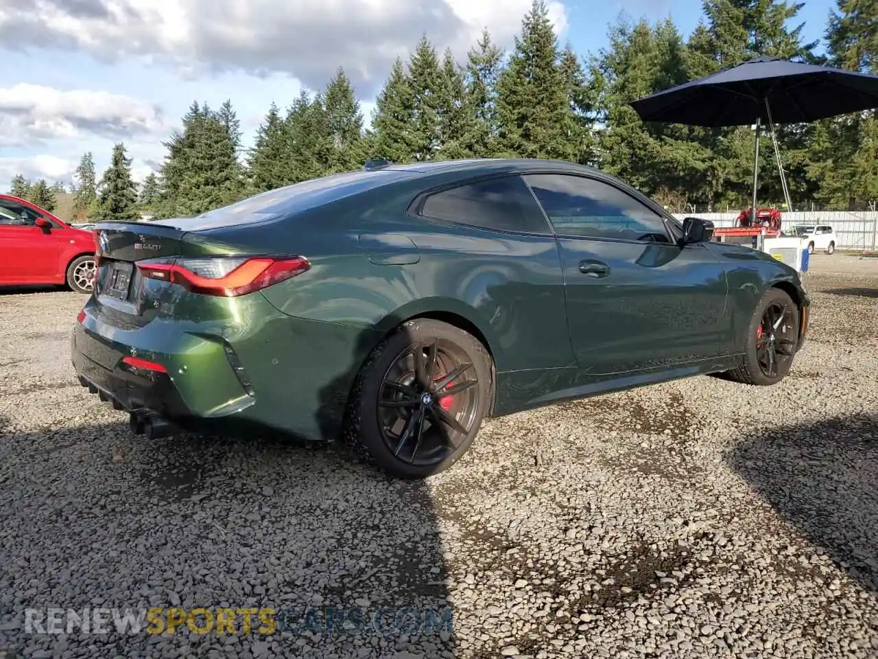3 Photograph of a damaged car WBA13AR08RCR93647 BMW M4 2024