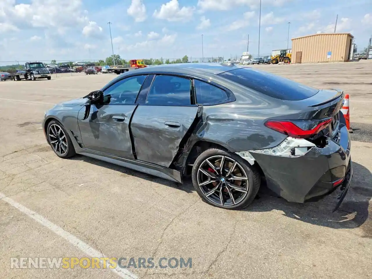 2 Photograph of a damaged car WBA13AW07RFS56958 BMW M4 2024