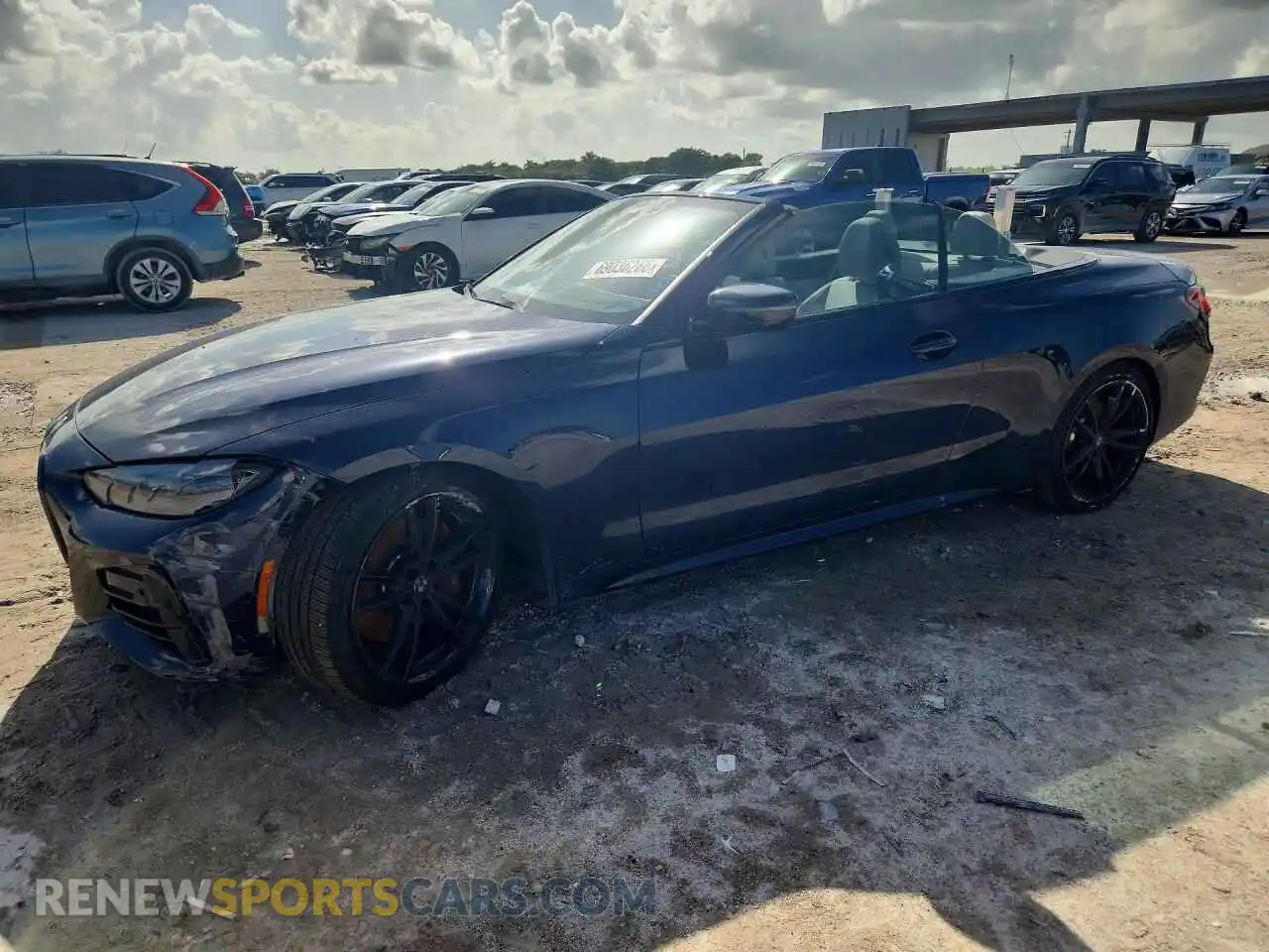 1 Photograph of a damaged car WBA53AT05RCP34799 BMW M4 2024