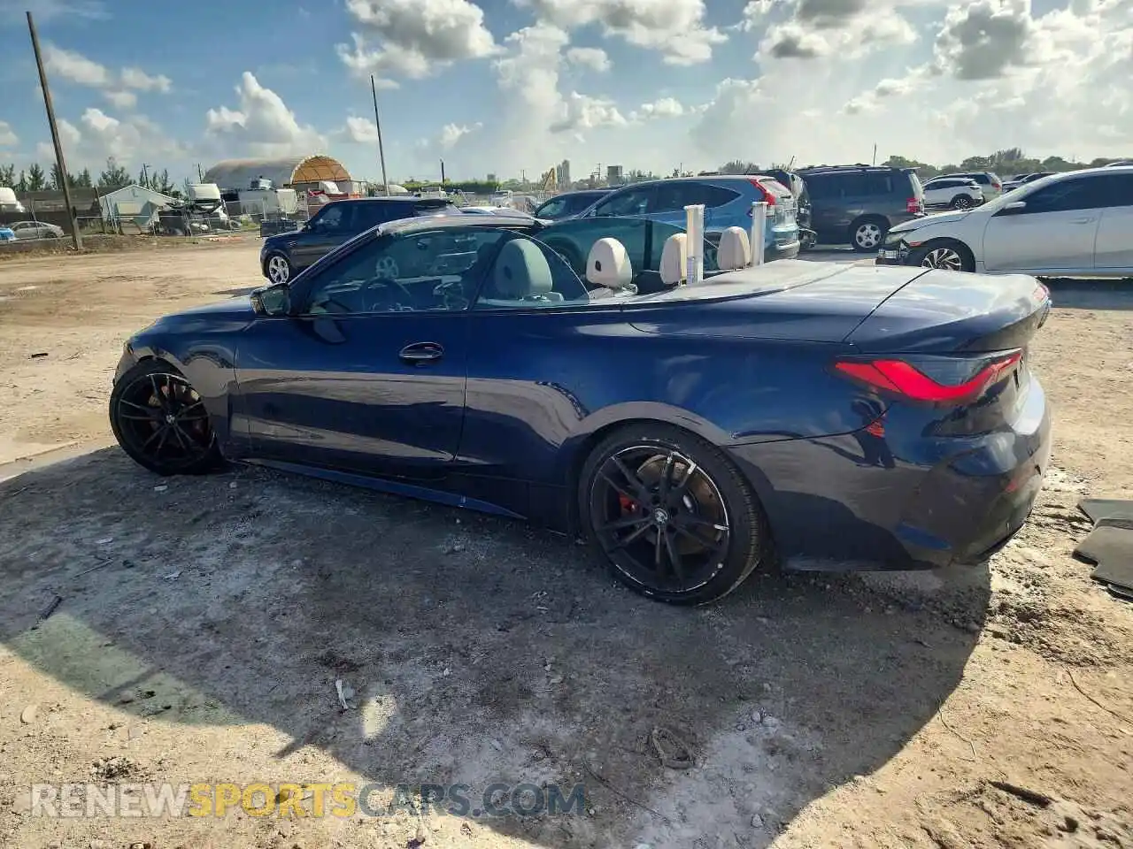 2 Photograph of a damaged car WBA53AT05RCP34799 BMW M4 2024