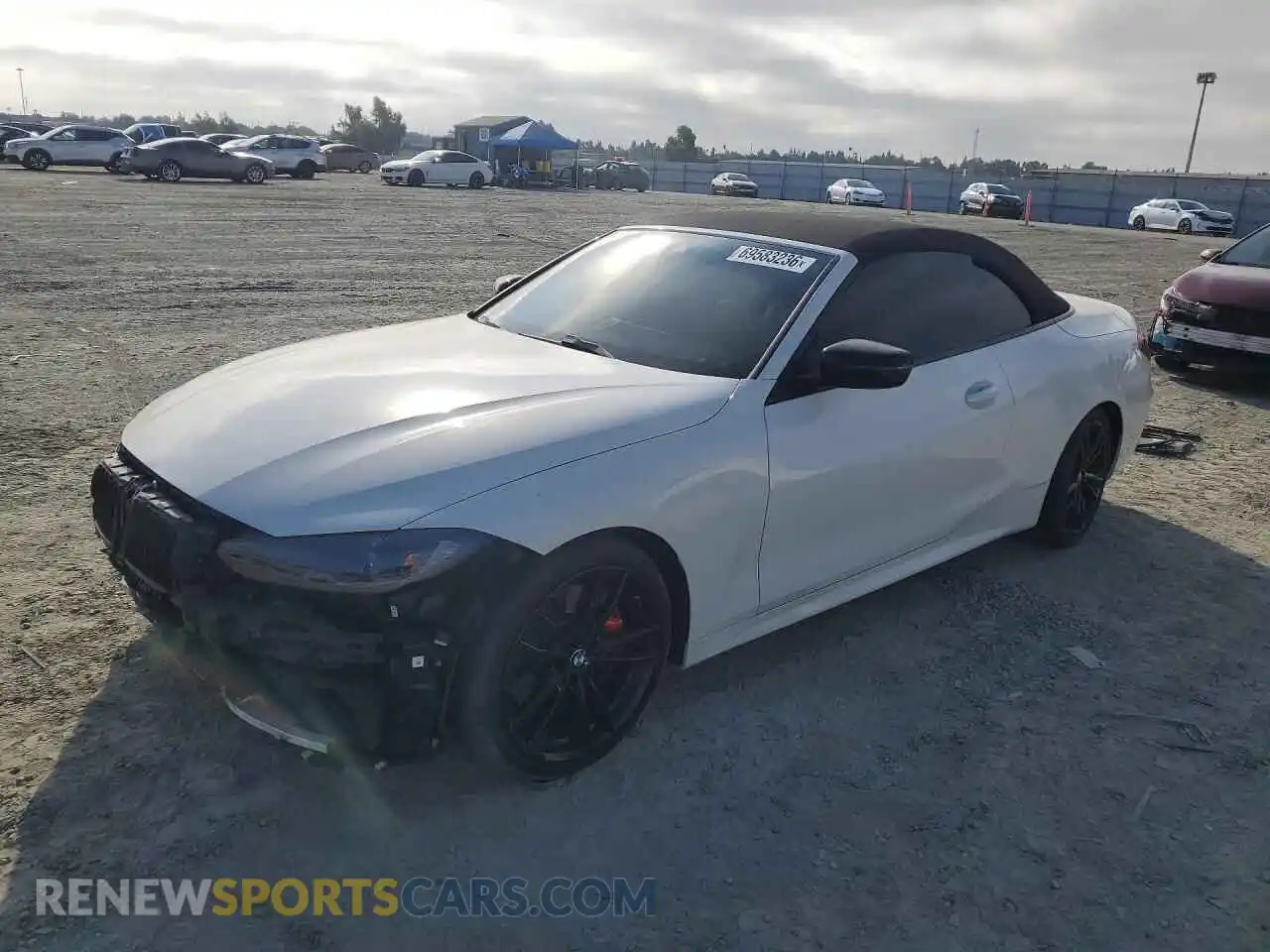1 Photograph of a damaged car WBA53AT0XRCN61944 BMW M4 2024