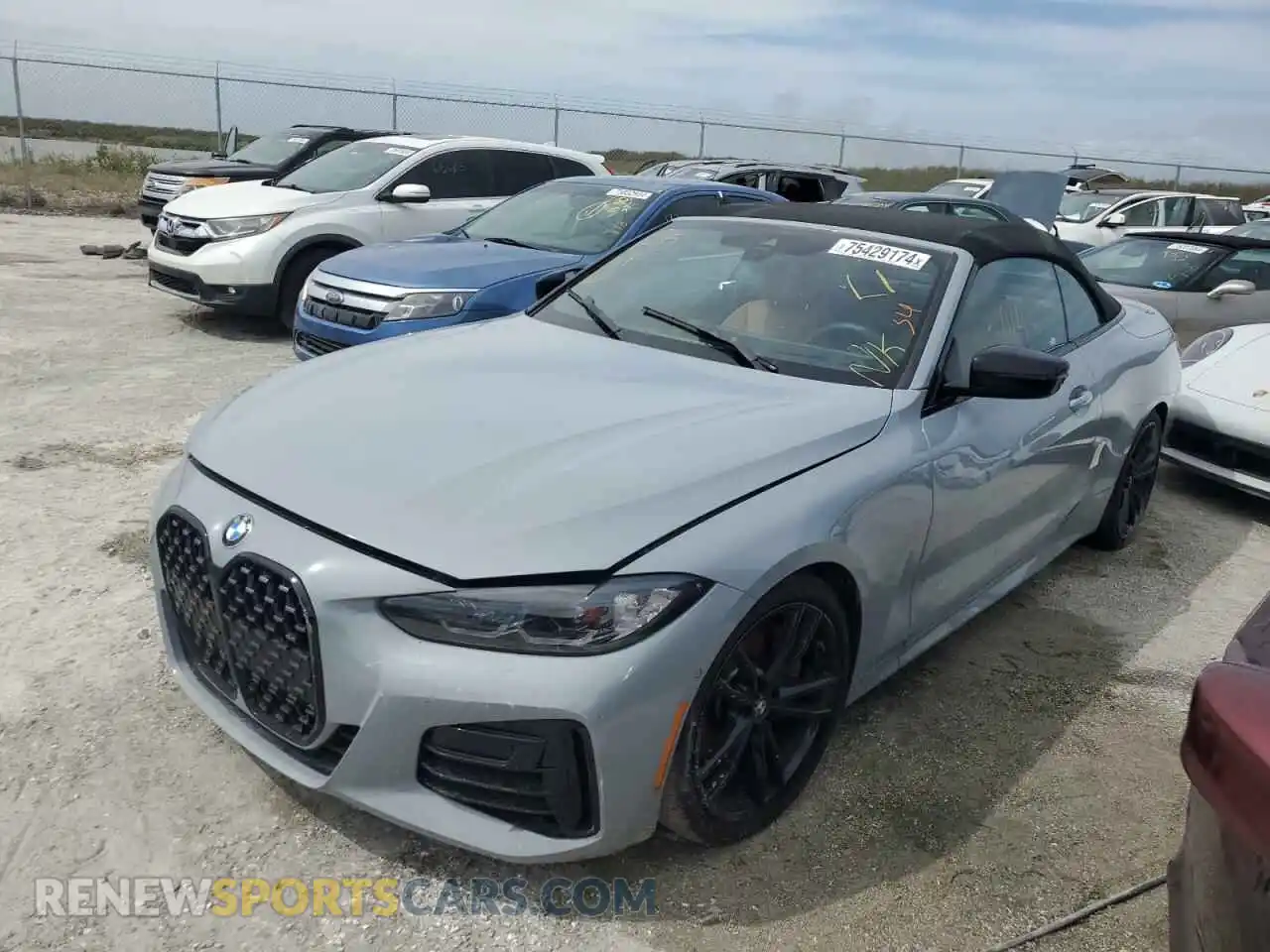 1 Photograph of a damaged car WBA53AT0XRCP88146 BMW M4 2024