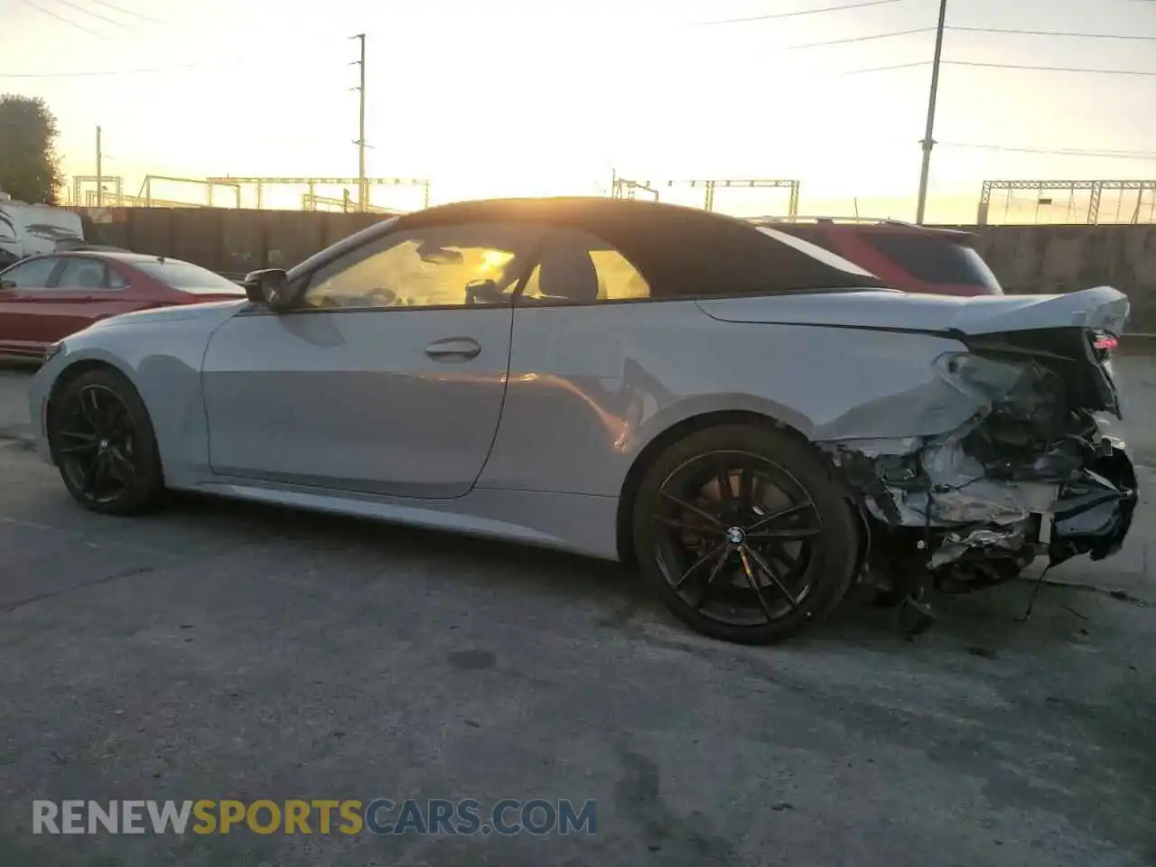 2 Photograph of a damaged car WBA63AT03RCP44025 BMW M4 2024