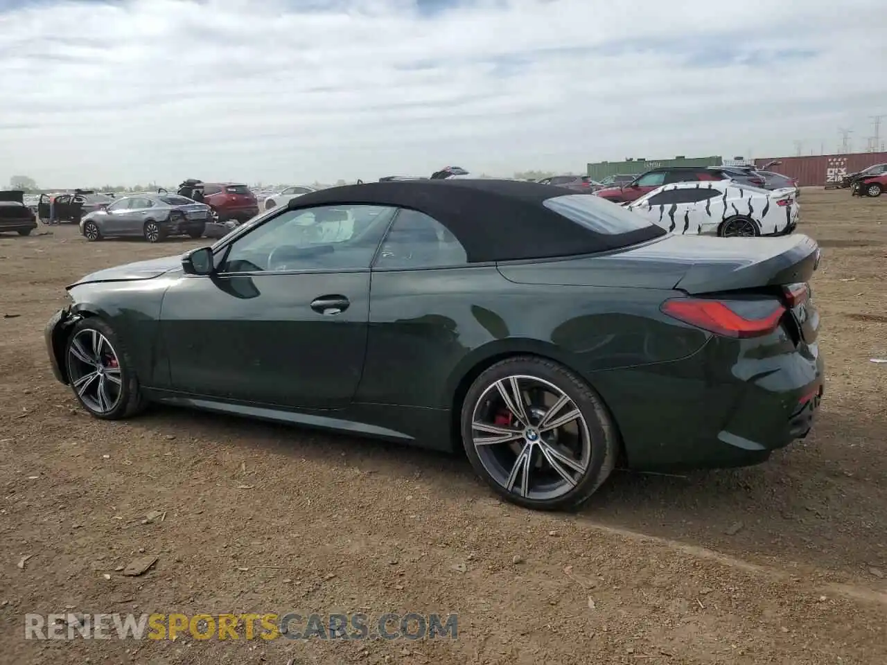 2 Photograph of a damaged car WBA63AT07RCR59343 BMW M4 2024