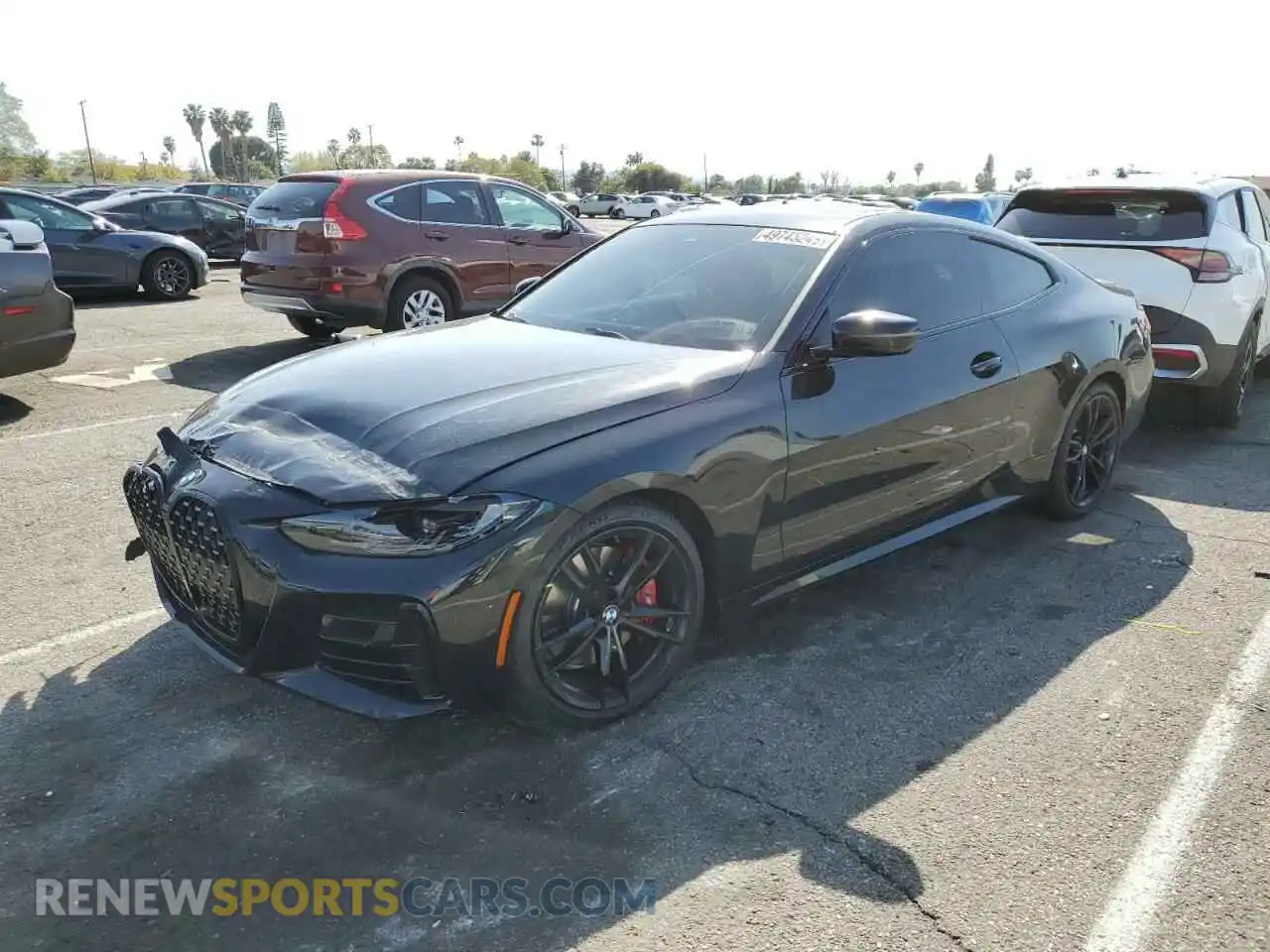 1 Photograph of a damaged car WBA83AP04RCR36055 BMW M4 2024