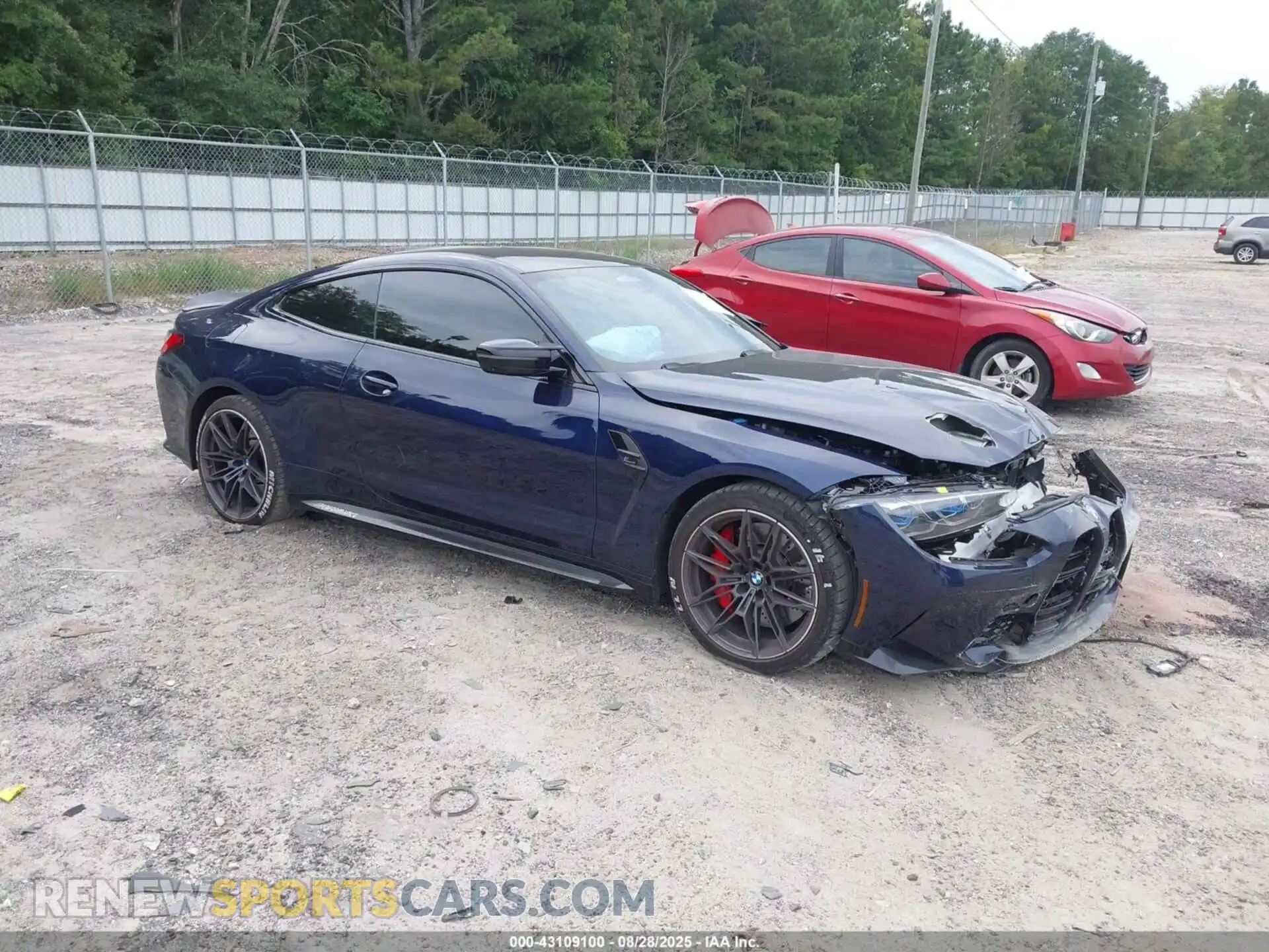 1 Photograph of a damaged car WBS33AZ07RCP59083 BMW M4 2024