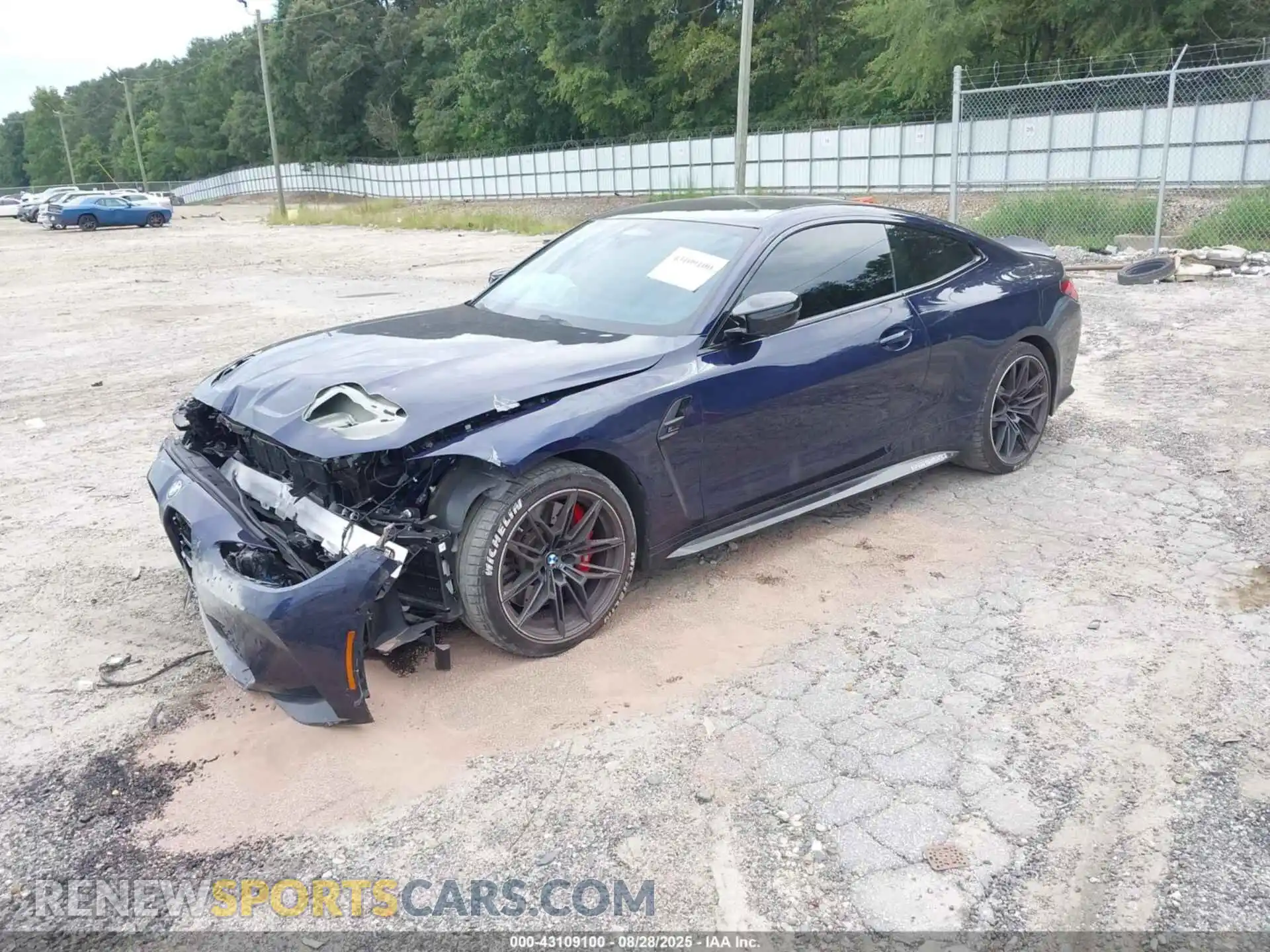 2 Photograph of a damaged car WBS33AZ07RCP59083 BMW M4 2024