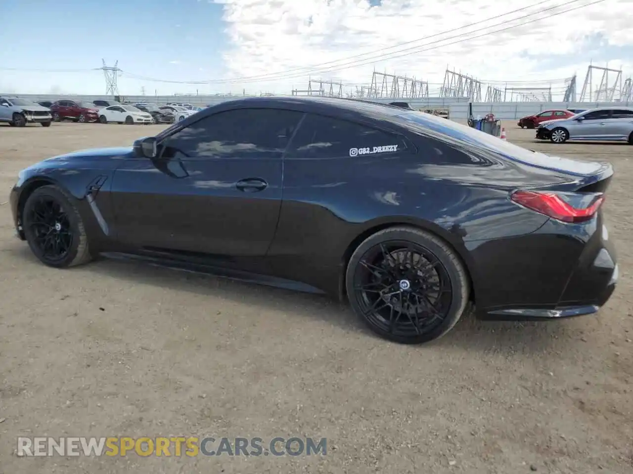 2 Photograph of a damaged car WBS33AZ09RCN07500 BMW M4 2024