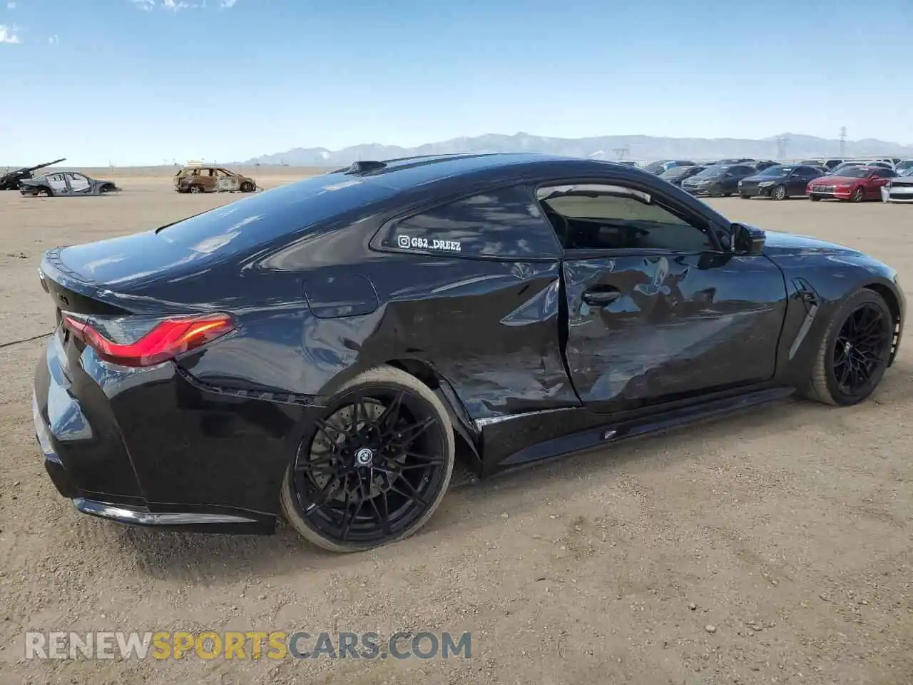 3 Photograph of a damaged car WBS33AZ09RCN07500 BMW M4 2024