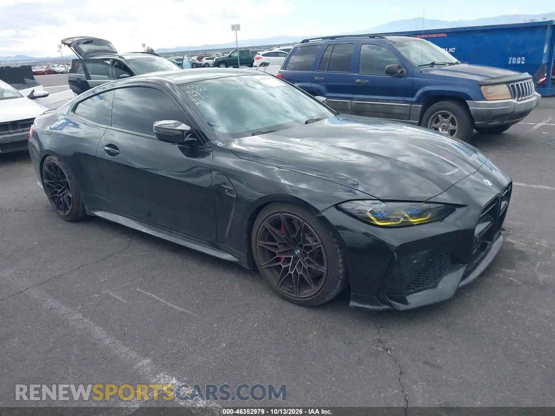 1 fotografías del automóvil dañado WBS33AZ09RCN18271 BMW M4 2024