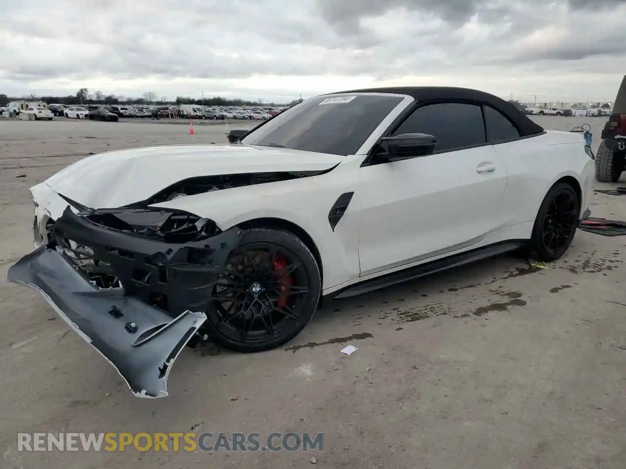 1 Photograph of a damaged car WBS33BA08RCN76292 BMW M4 2024