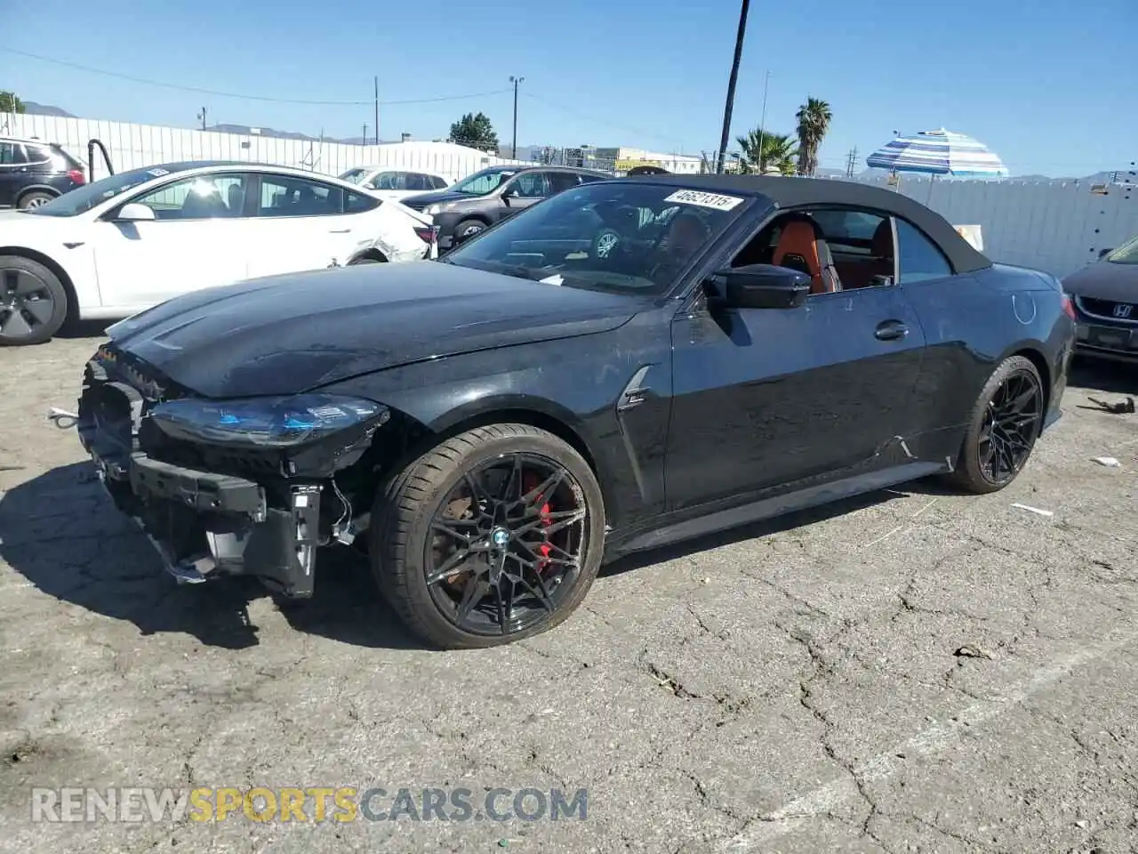 1 Photograph of a damaged car WBS33BA0XRCP37547 BMW M4 2024