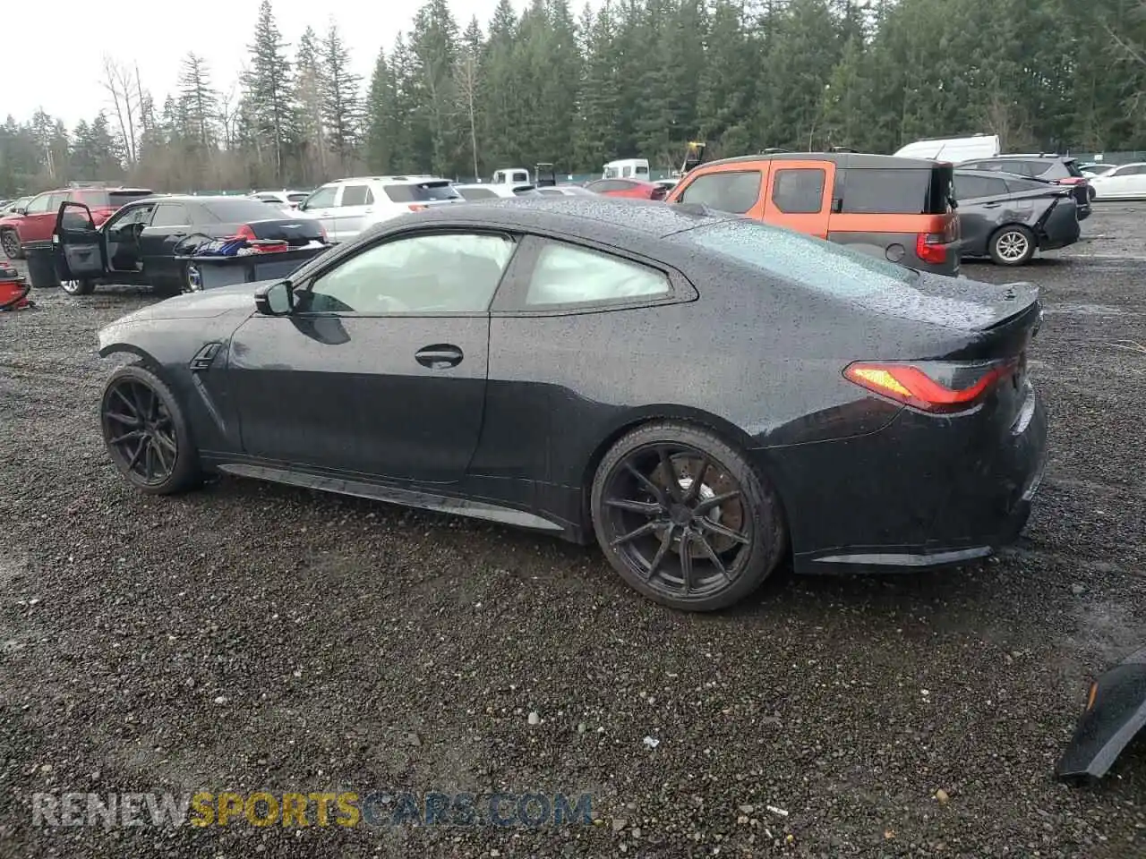 2 Фотография поврежденного автомобиля WBS43AZ01RCP38461 BMW M4 2024