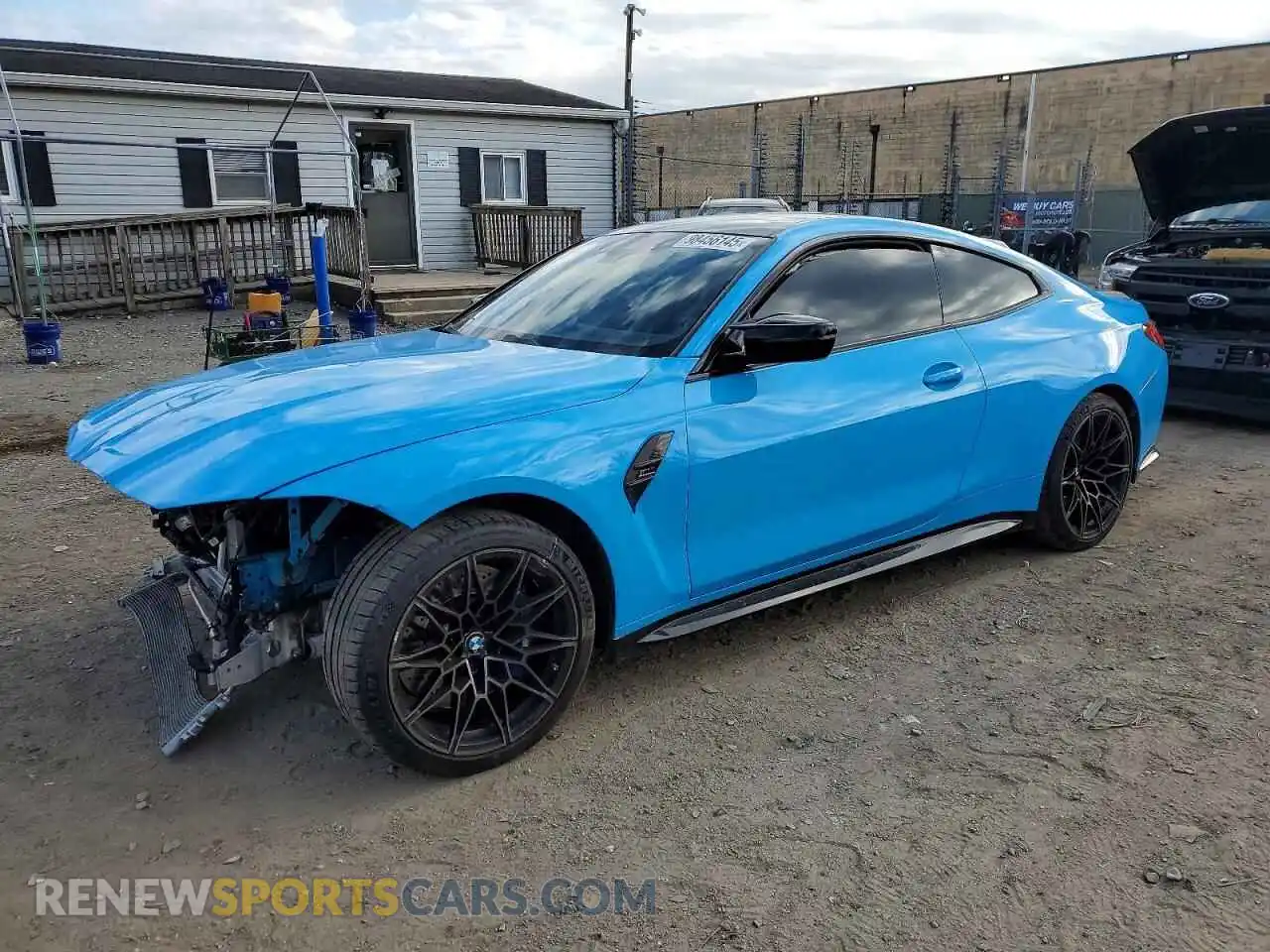 1 Photograph of a damaged car WBS43AZ02RCP78032 BMW M4 2024