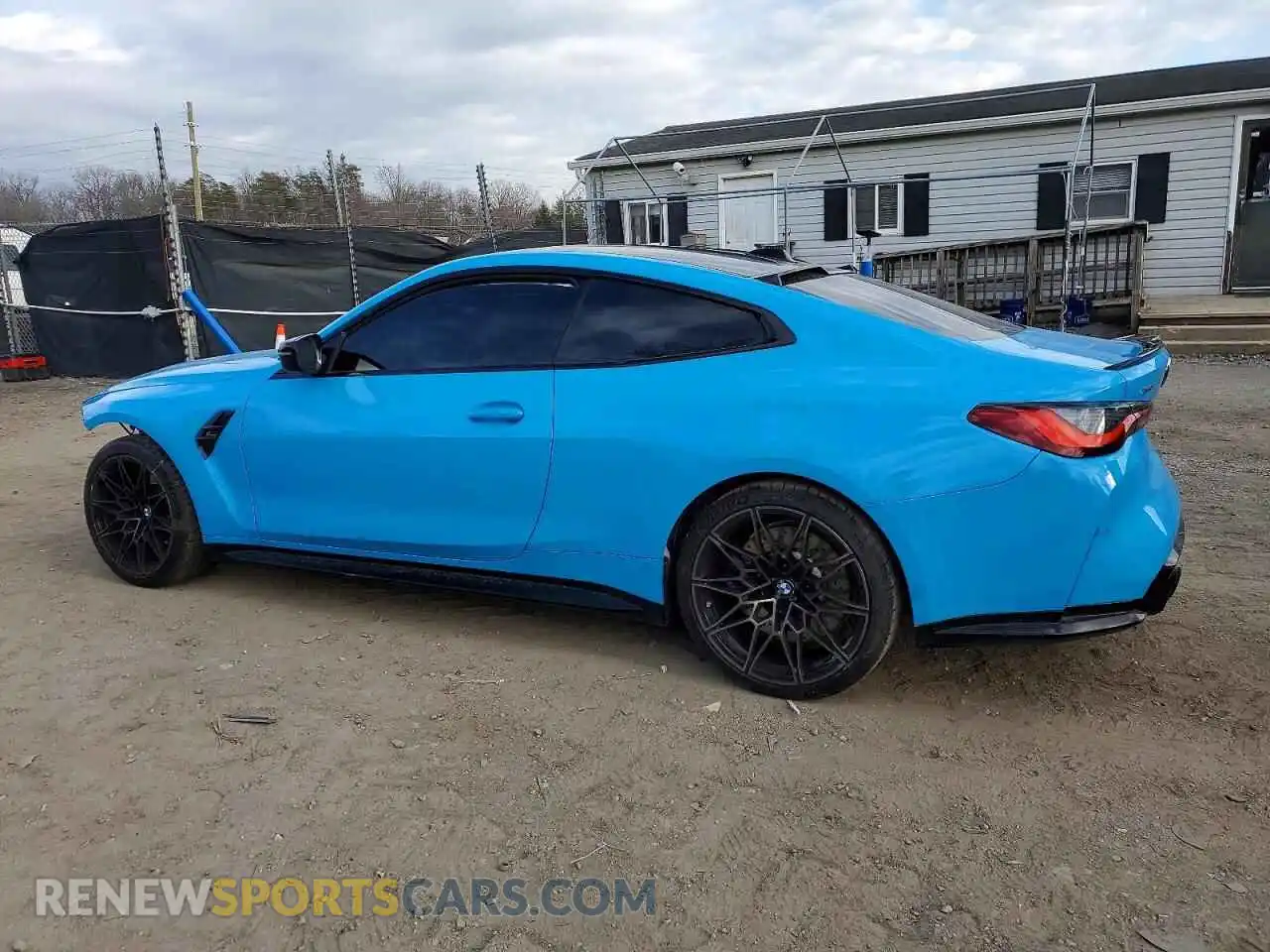 2 Photograph of a damaged car WBS43AZ02RCP78032 BMW M4 2024